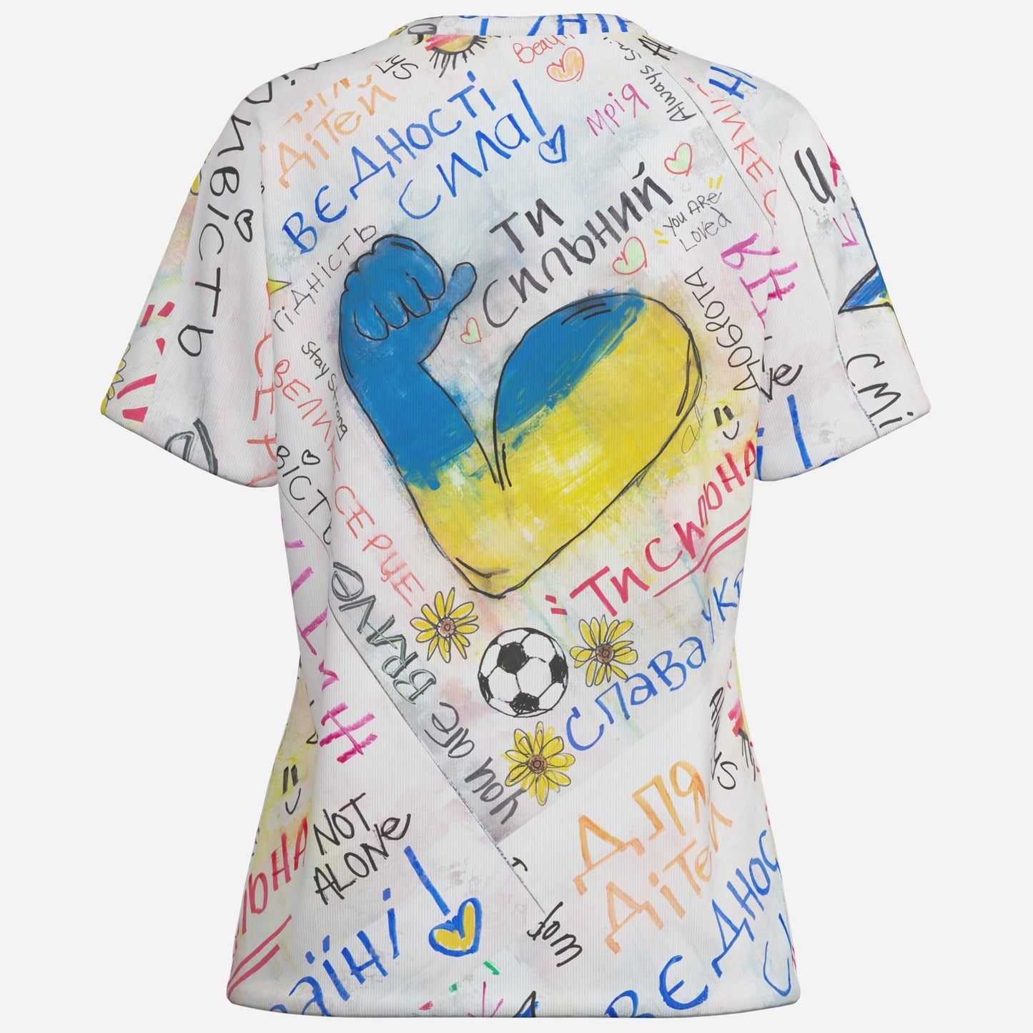 Strength of Ukraine - Women's Cotton T-Shirt