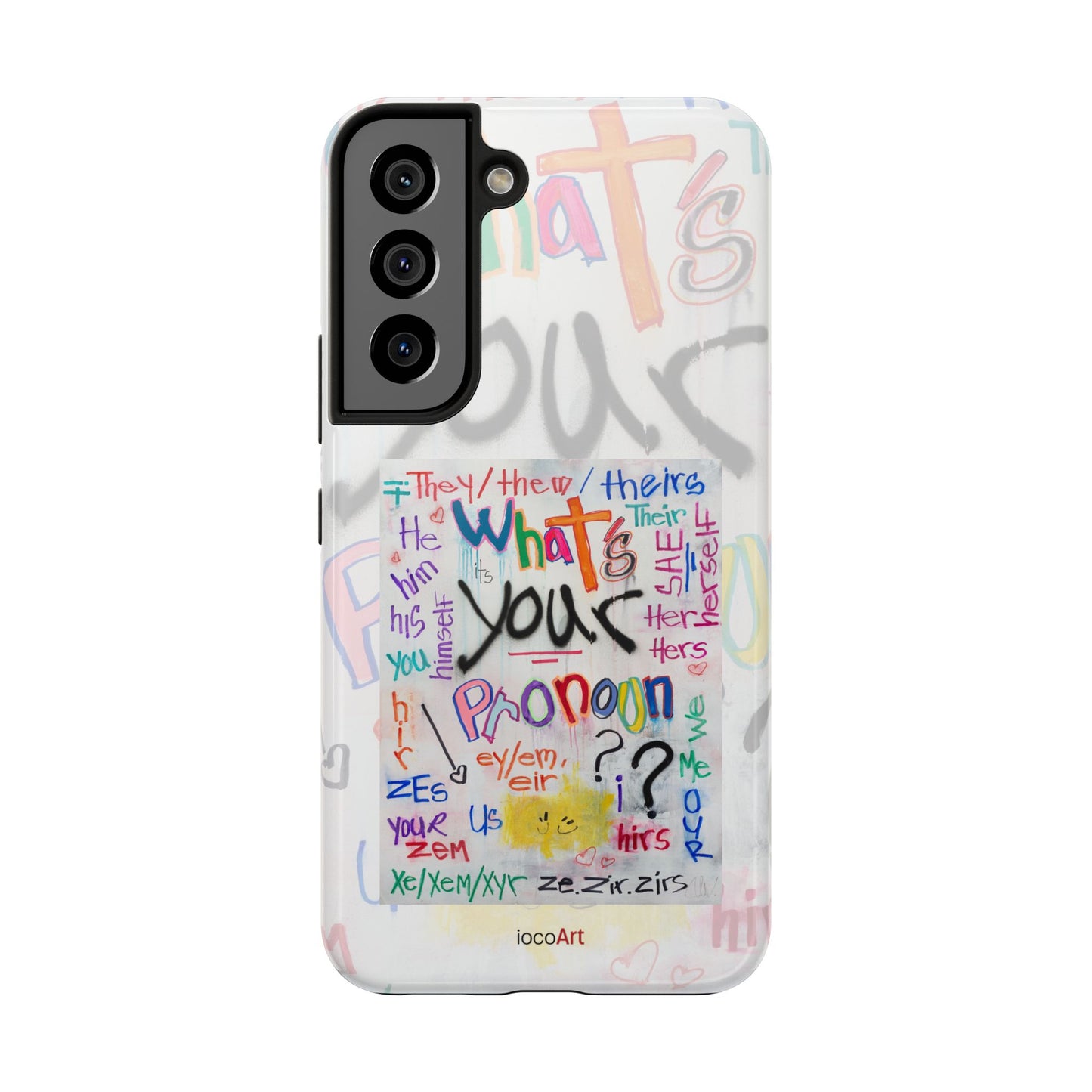 What's your Pronoun - Tough Phone Cases