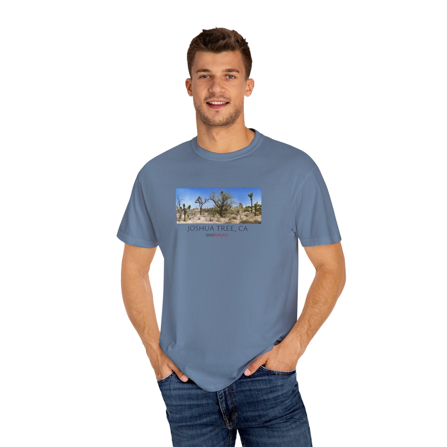 Joshua Tree, (BlueJean) - Mens Cotton Tee