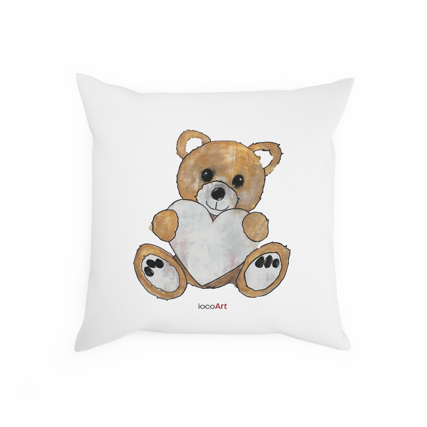 Teddy Bear, Golden - Cushion