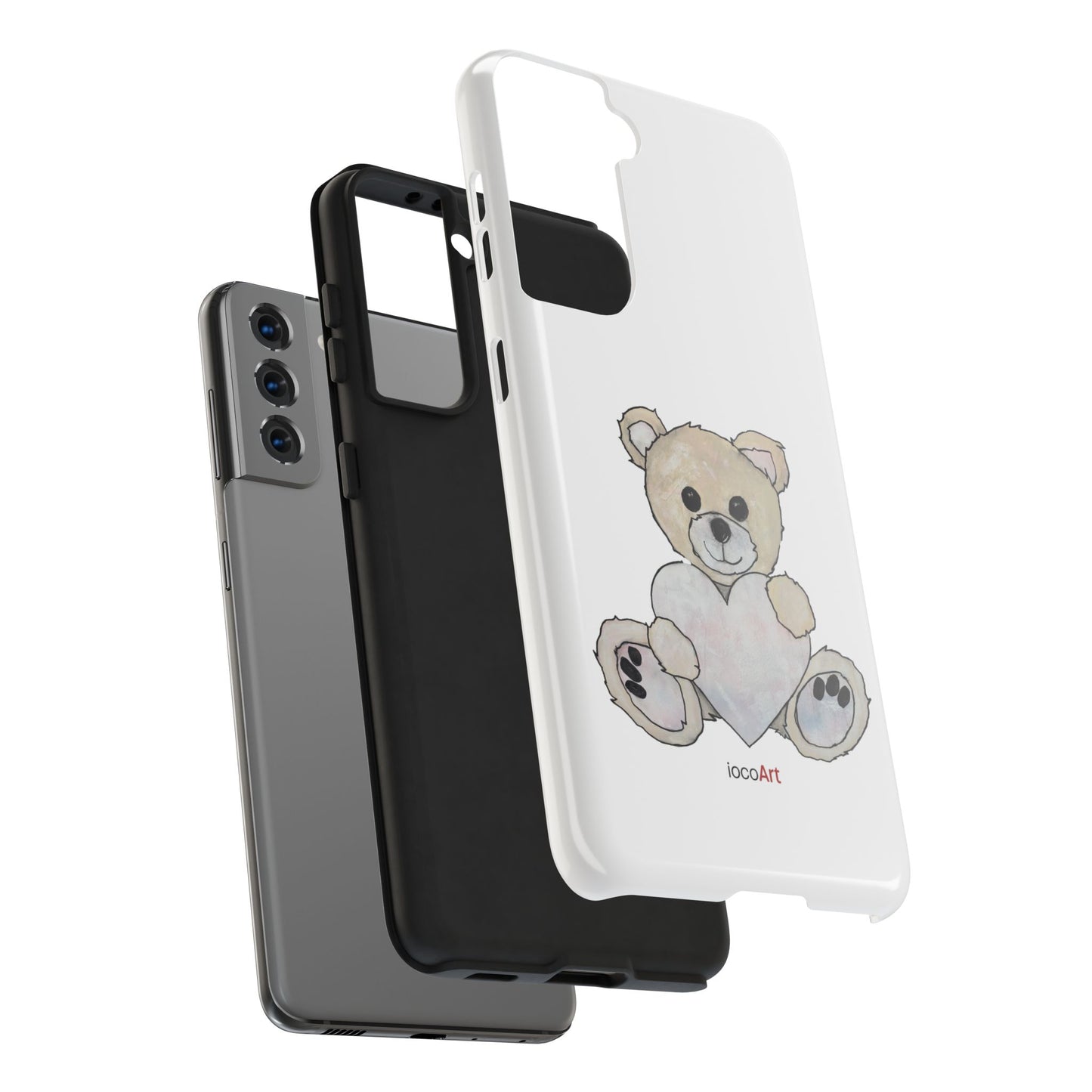 Teddy Bear, Blonde - Tough Phone Cases