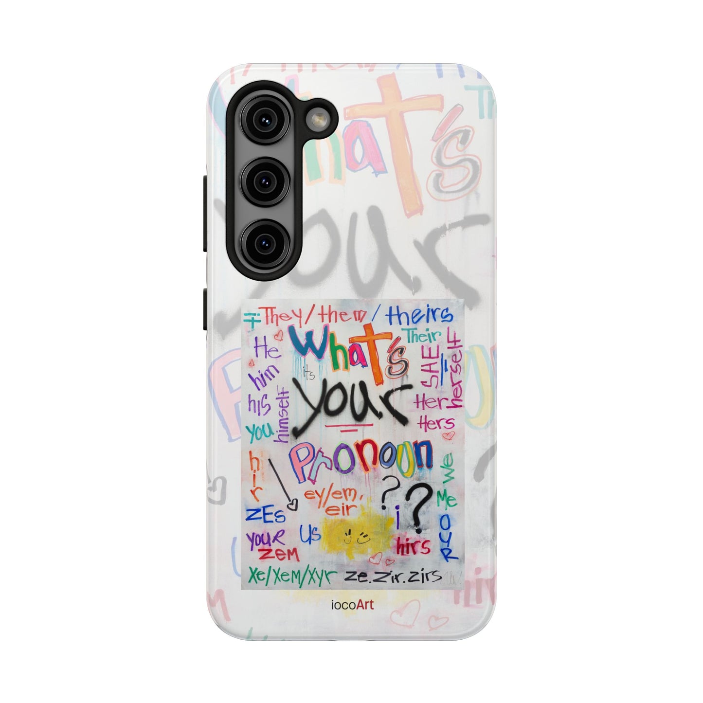What's your Pronoun - Tough Phone Cases