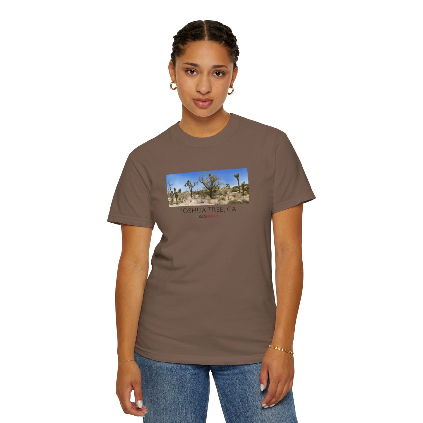 Joshua Tree, (Expresso) - Women's Cotton Tee