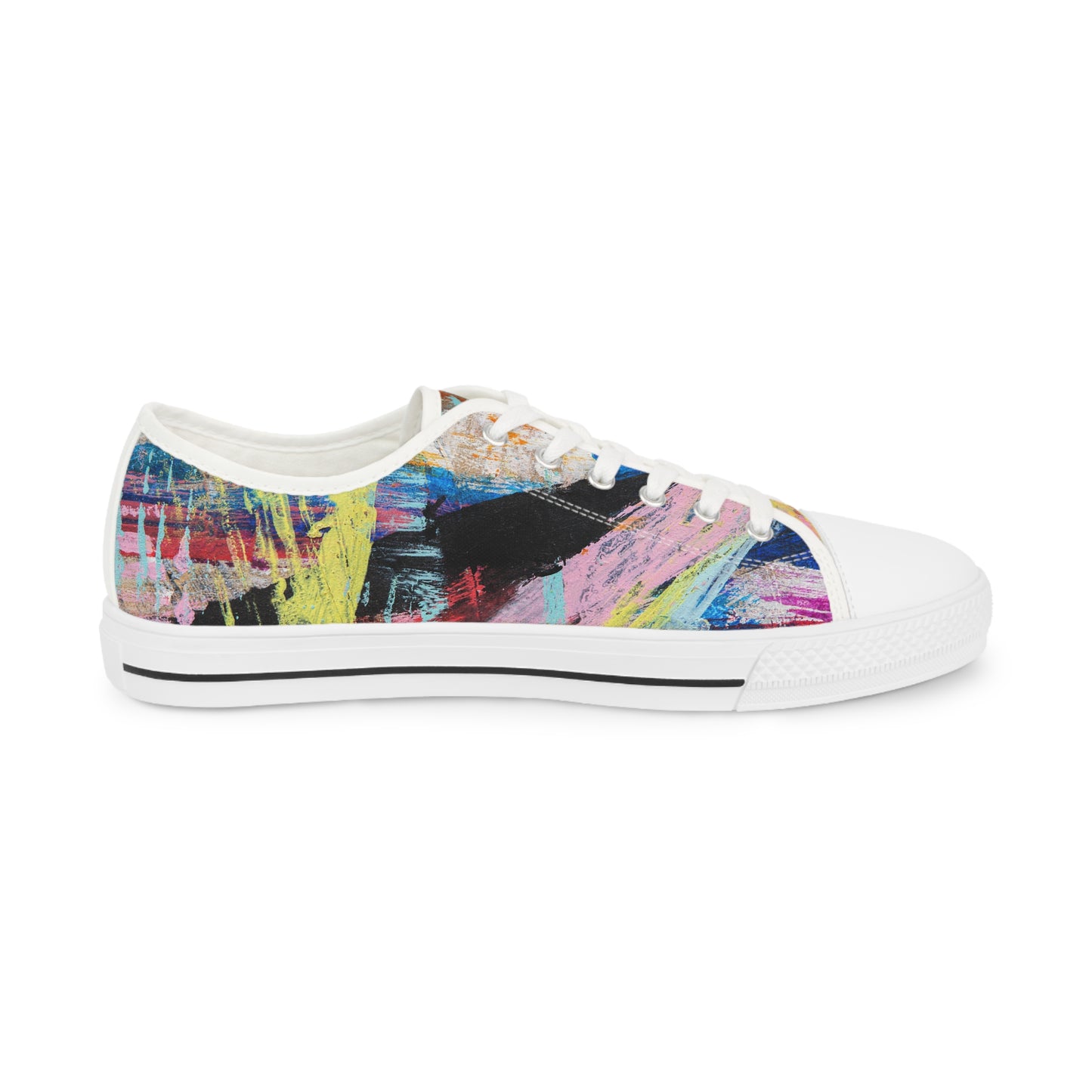 Flickering Shards - Men's Low Top Sneakers
