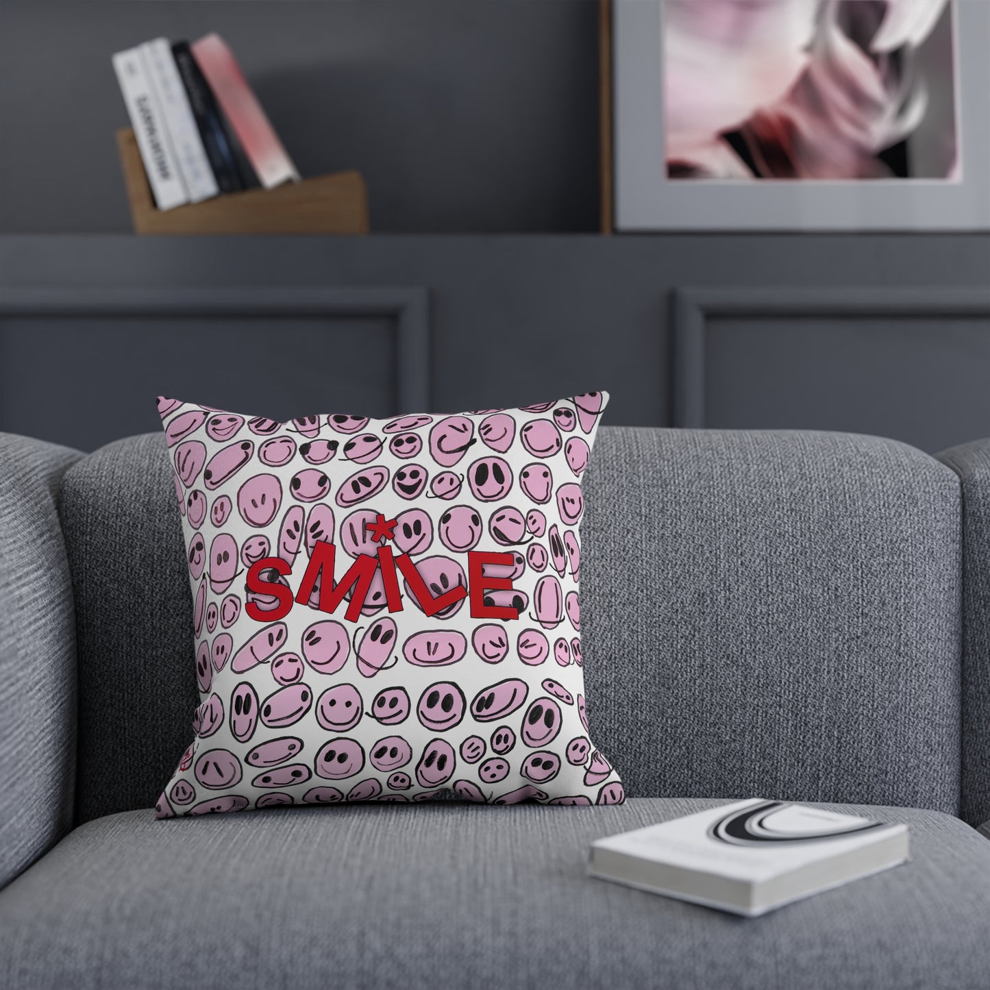 PINK SMILE - Cushion