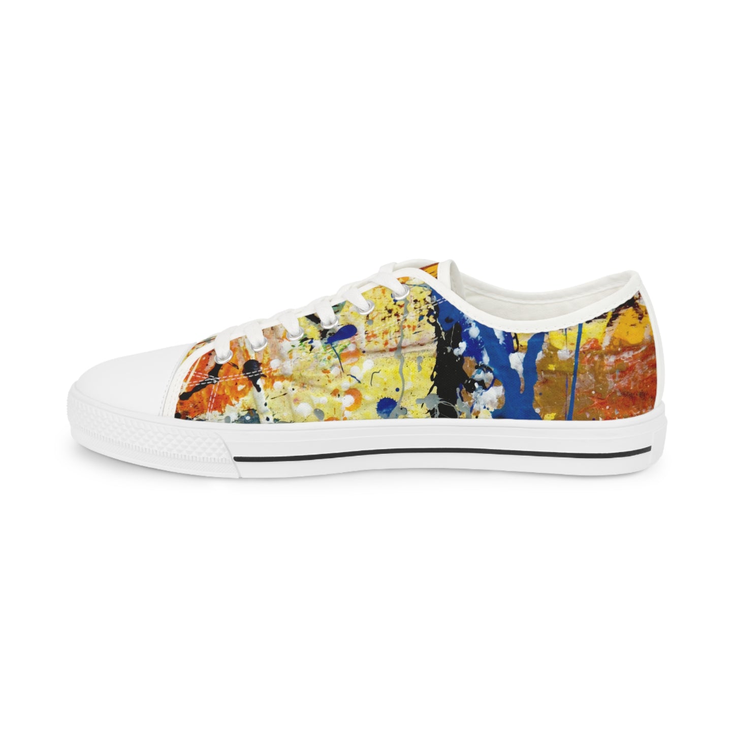 Wish Blue - Men's Low Top Sneakers