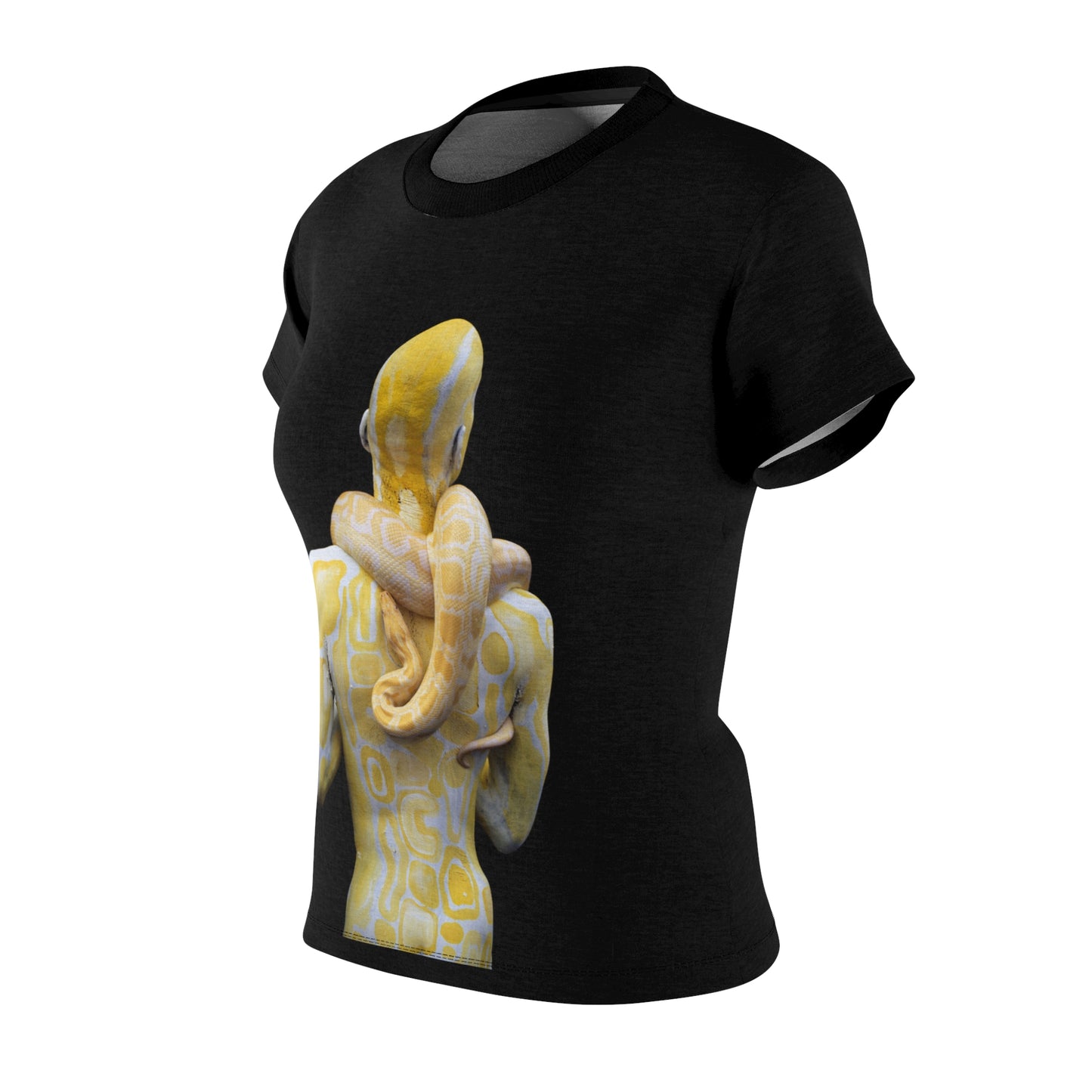 Albino Burmese Python - Women's Cut & Sew Tee