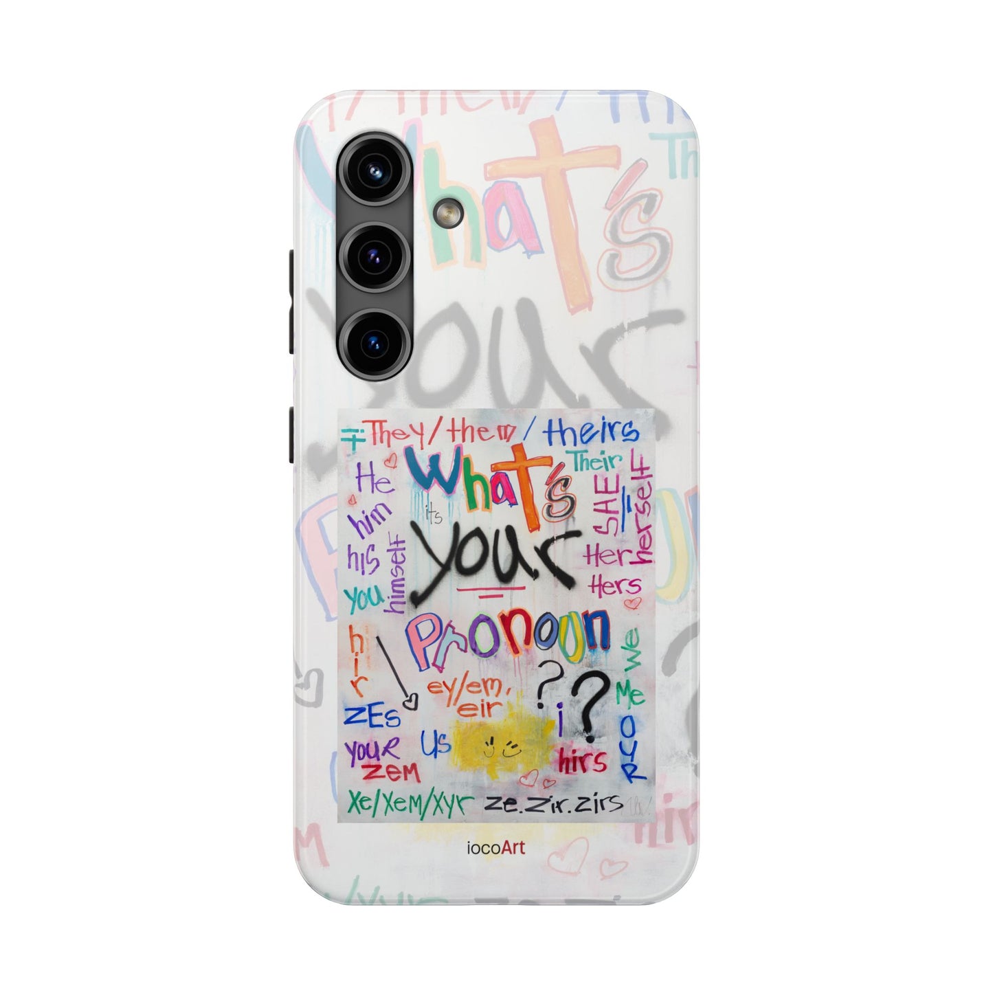 What's your Pronoun - Tough Phone Cases