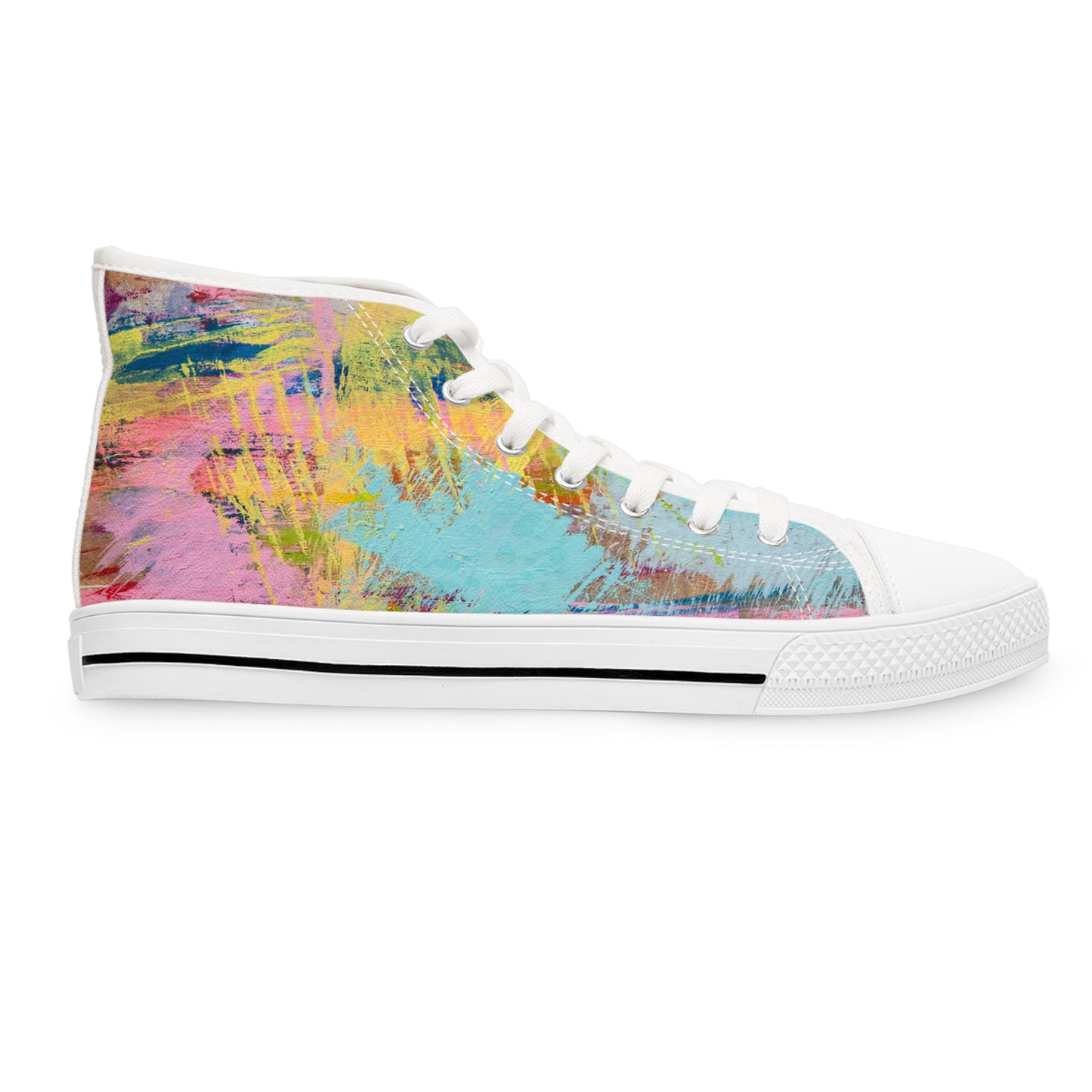 Flickering Shards - Women's High Top Sneakers