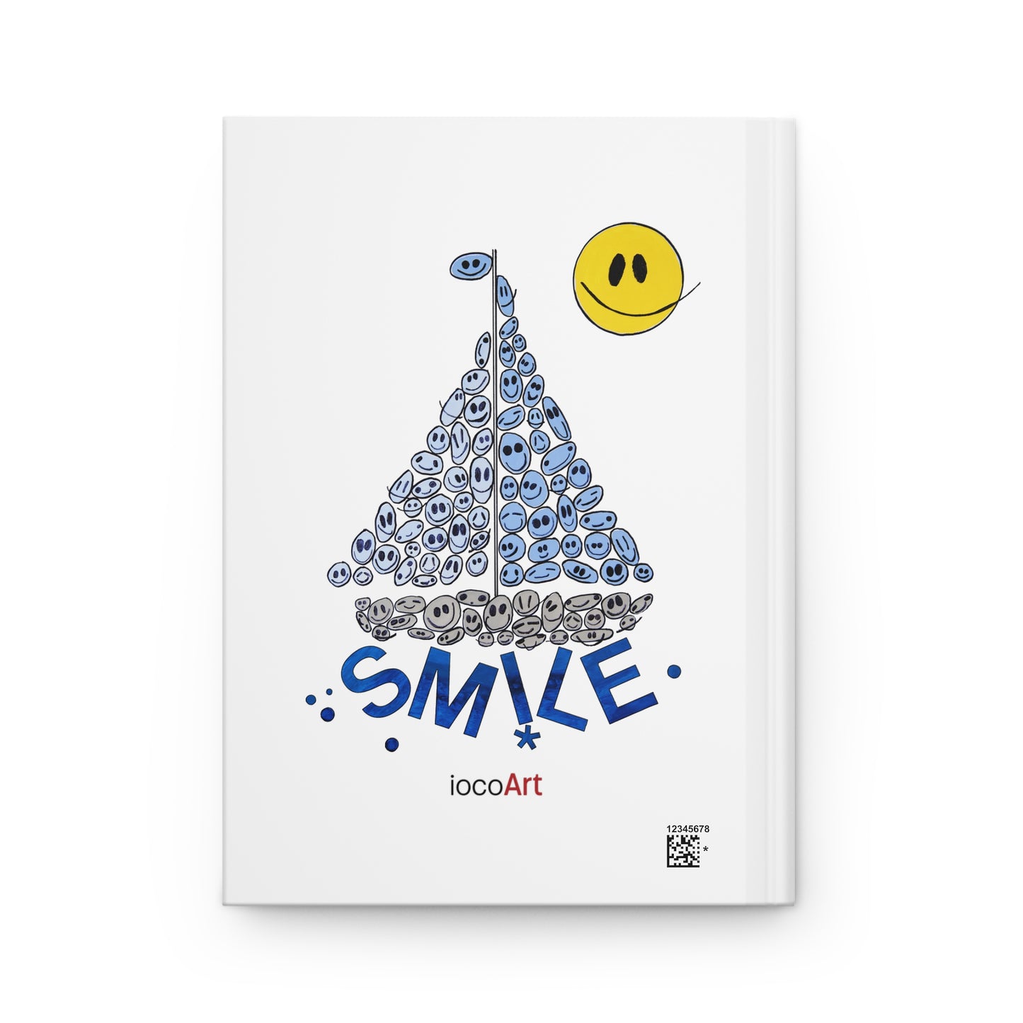 Boat Ride of SMILES - Hardcover Journal