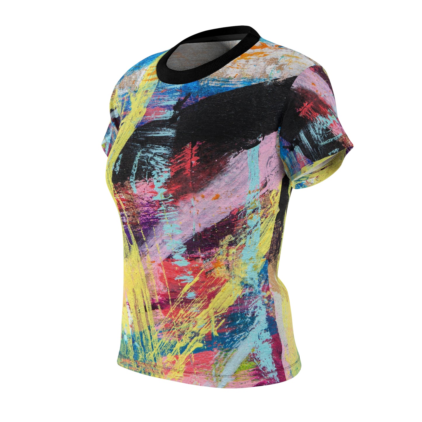 Flickering Shards - Women's Cut & Sew Tee