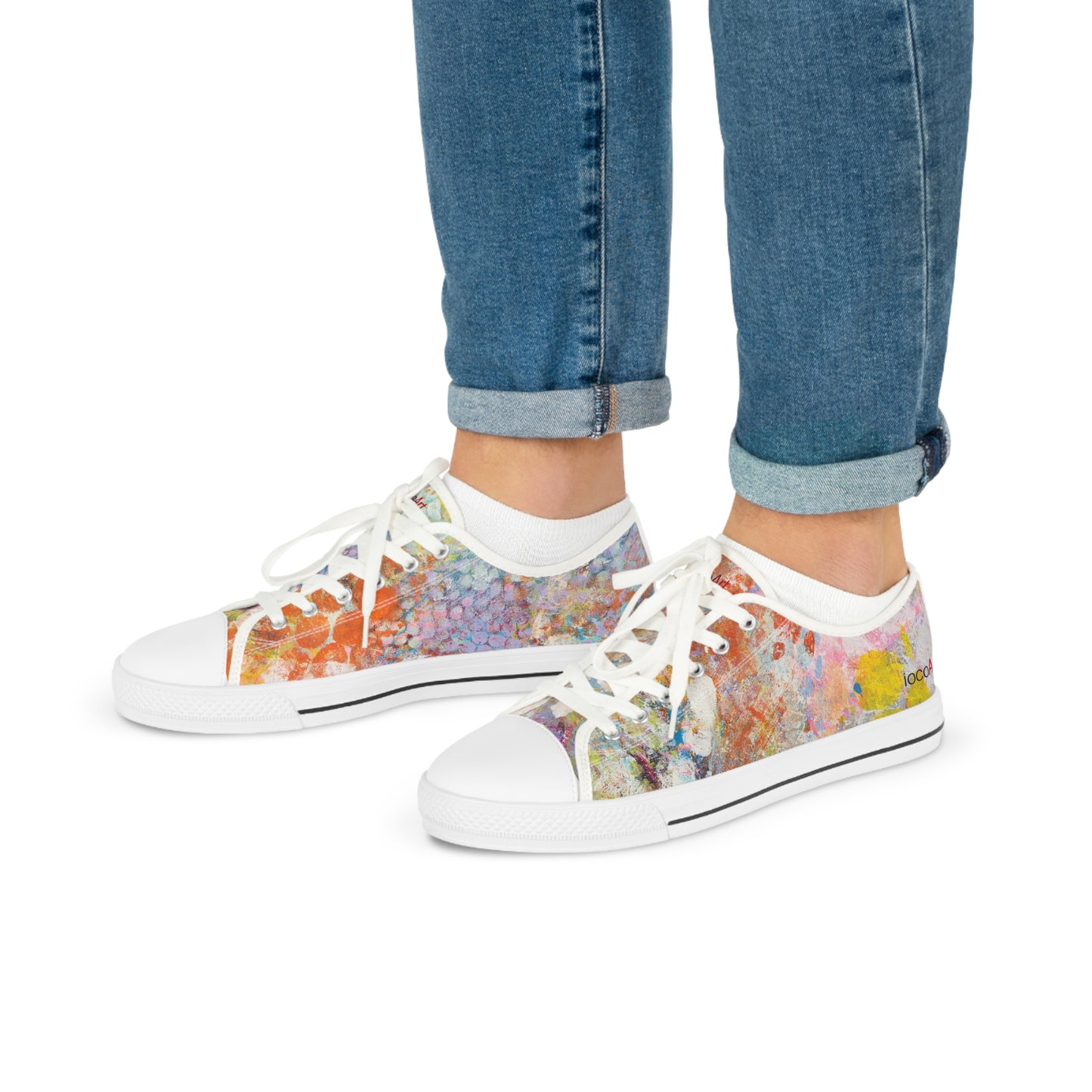 Flickering Sequins - Men's Low Top Sneakers