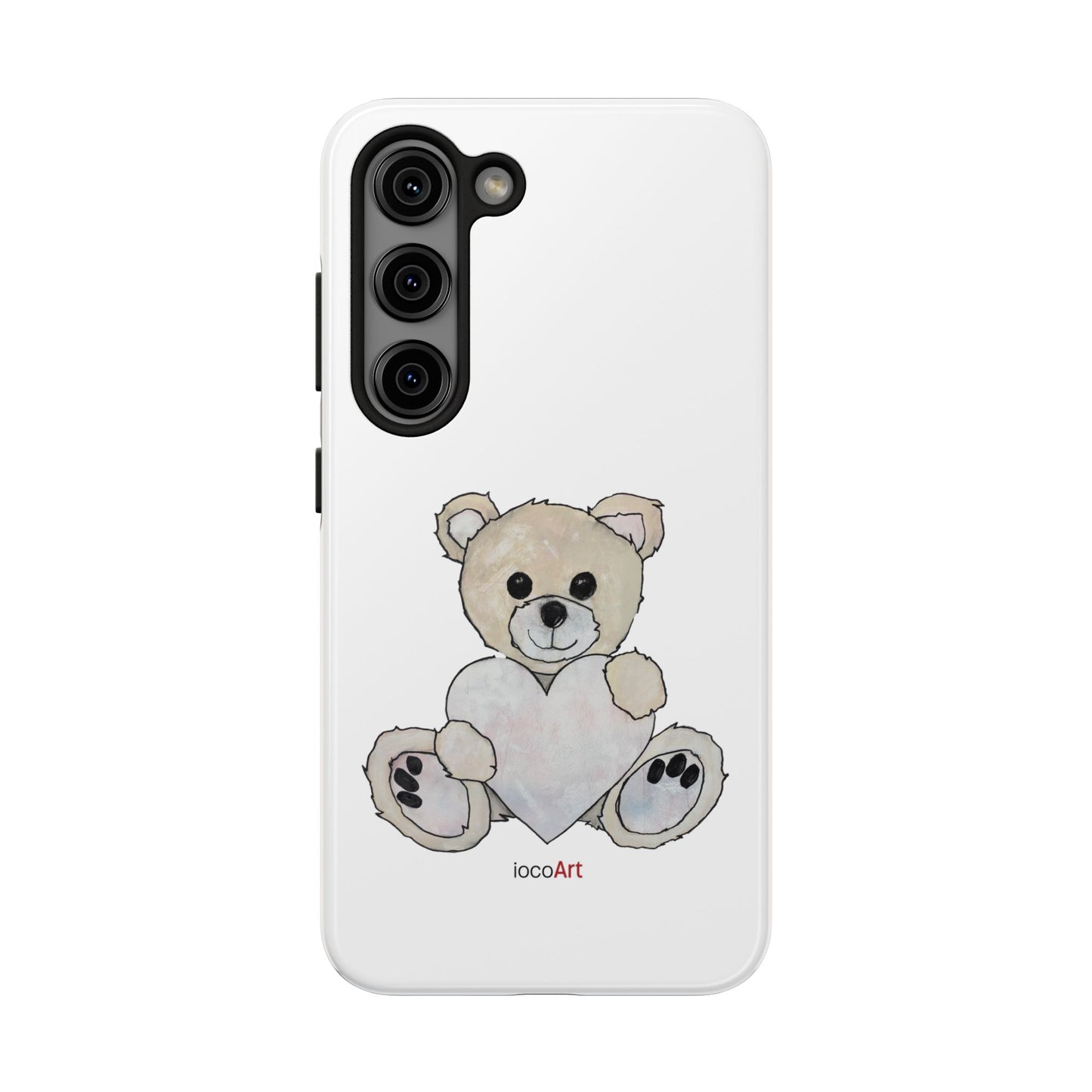 Teddy Bear, Blonde - Tough Phone Cases