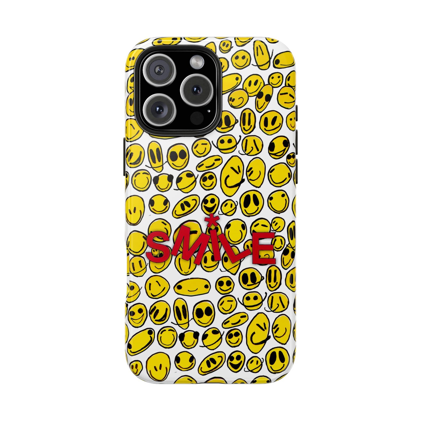 YELLOW SMILE - Tough Phone Cases
