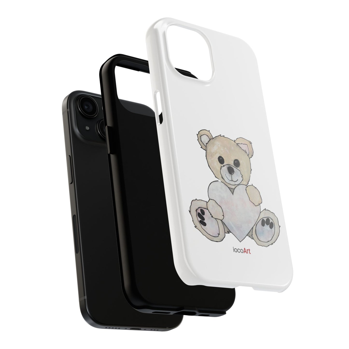 Teddy Bear, Blonde - Tough Phone Cases