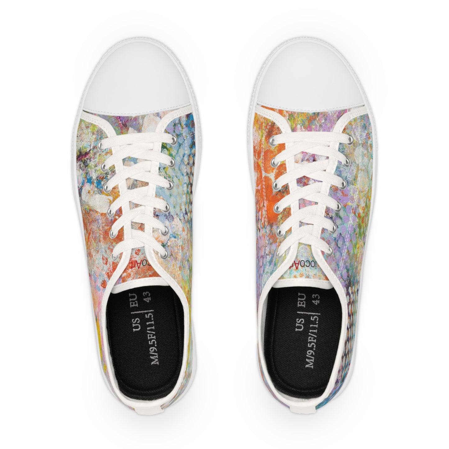 Flickering Sequins - Men's Low Top Sneakers