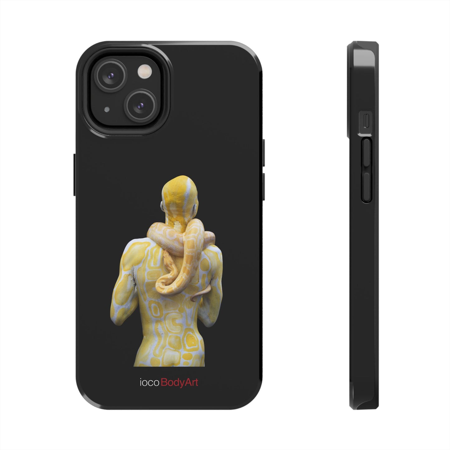 Albino Burmese Python - Tough Phone Cases