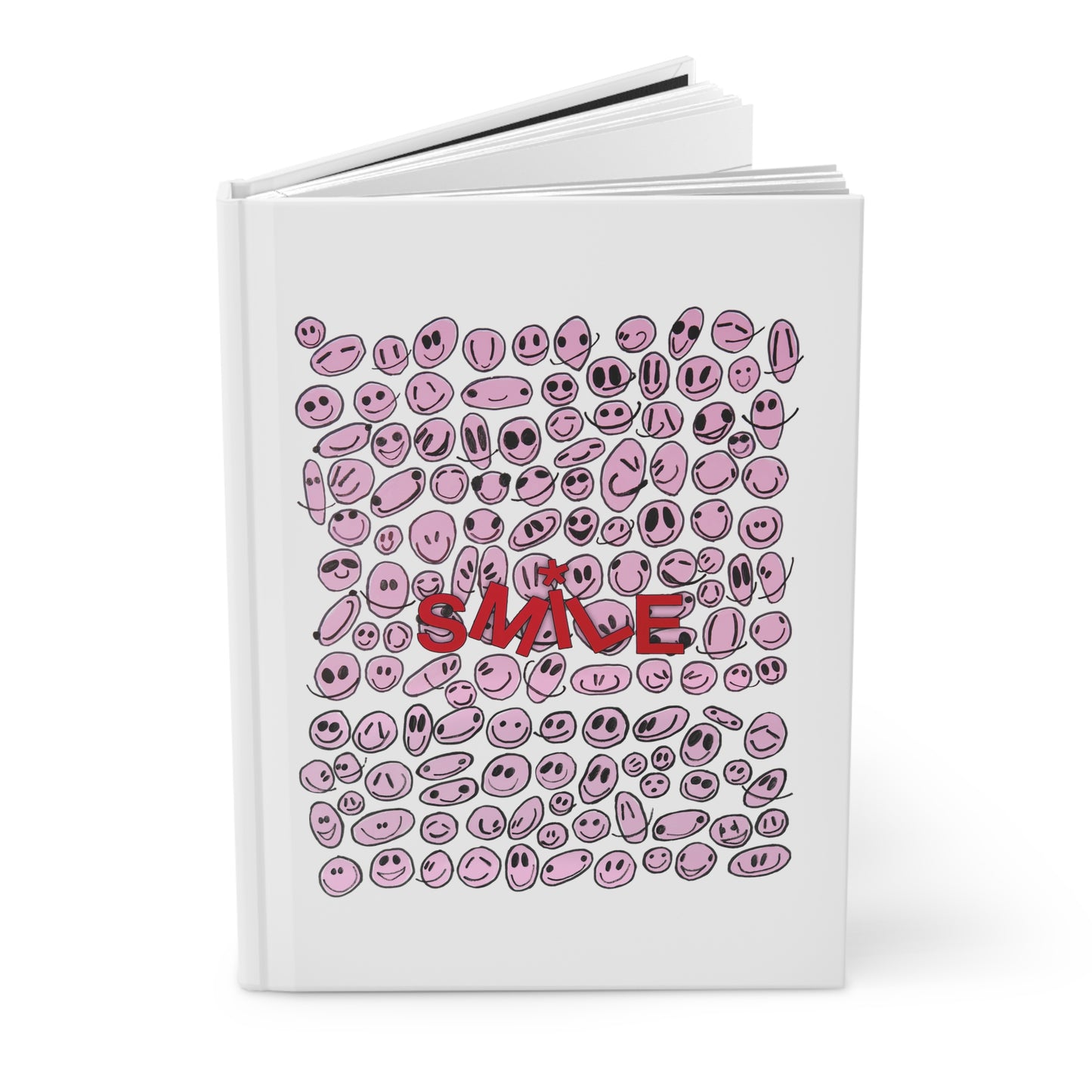 PINK SMILES - Hardcover Journal