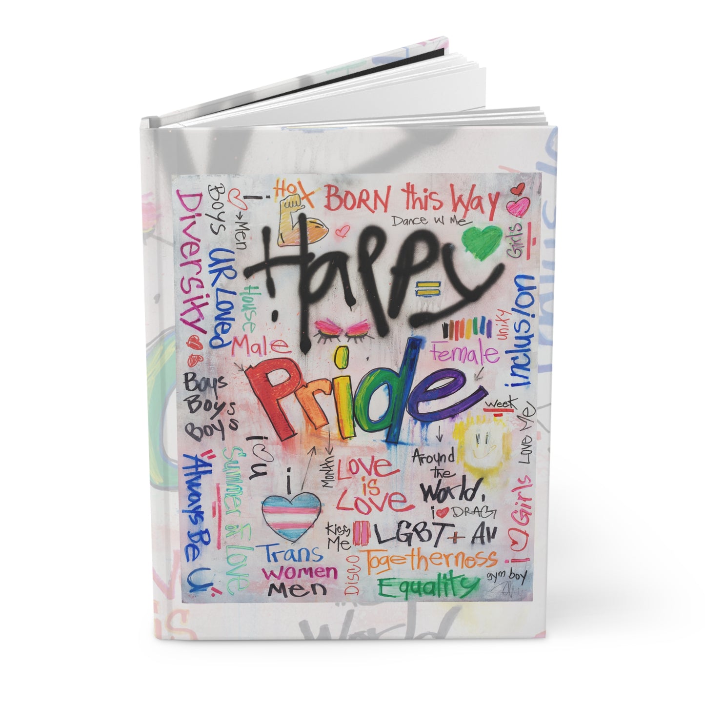 Happy Pride - Hardcover Journal