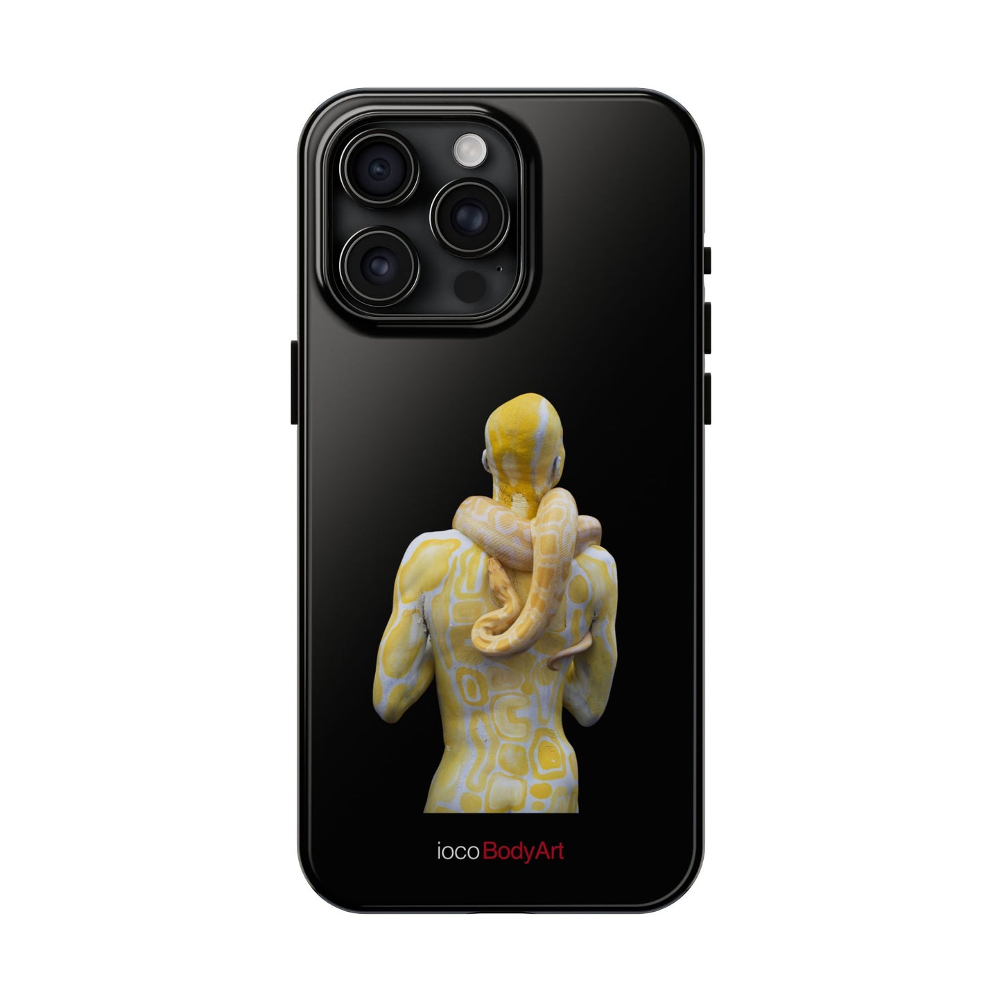Albino Burmese Python - Tough Phone Cases