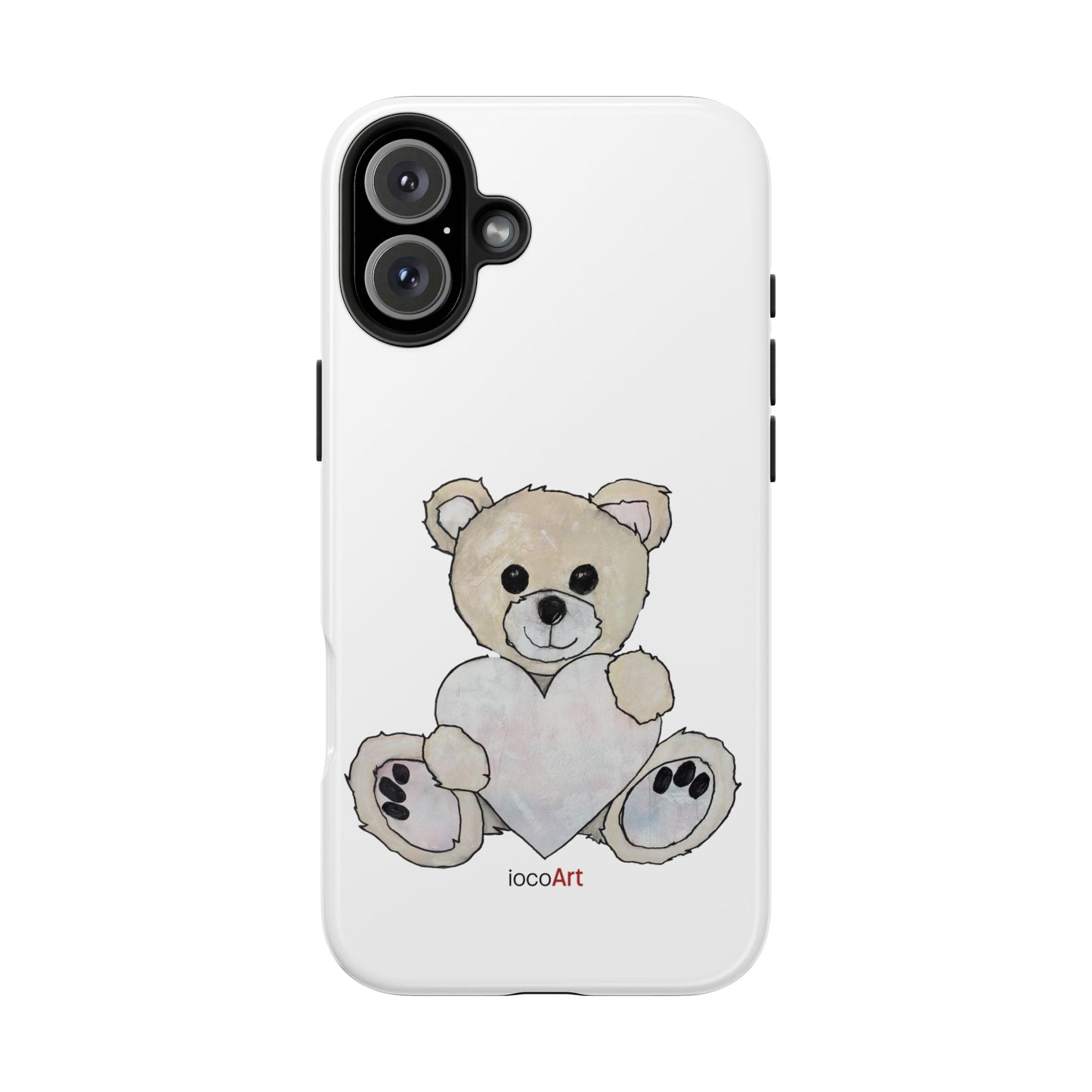 Teddy Bear, Blonde - Tough Phone Cases