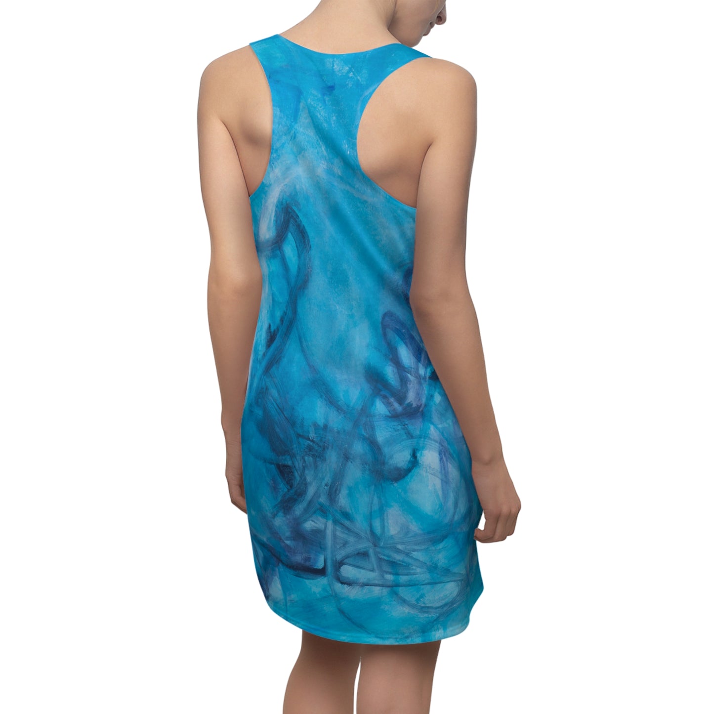 Ribbons of the Pacific - Racerback Dress