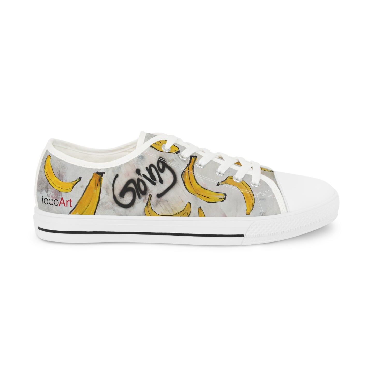 Going Bananas - Men's Low Top Sneakers