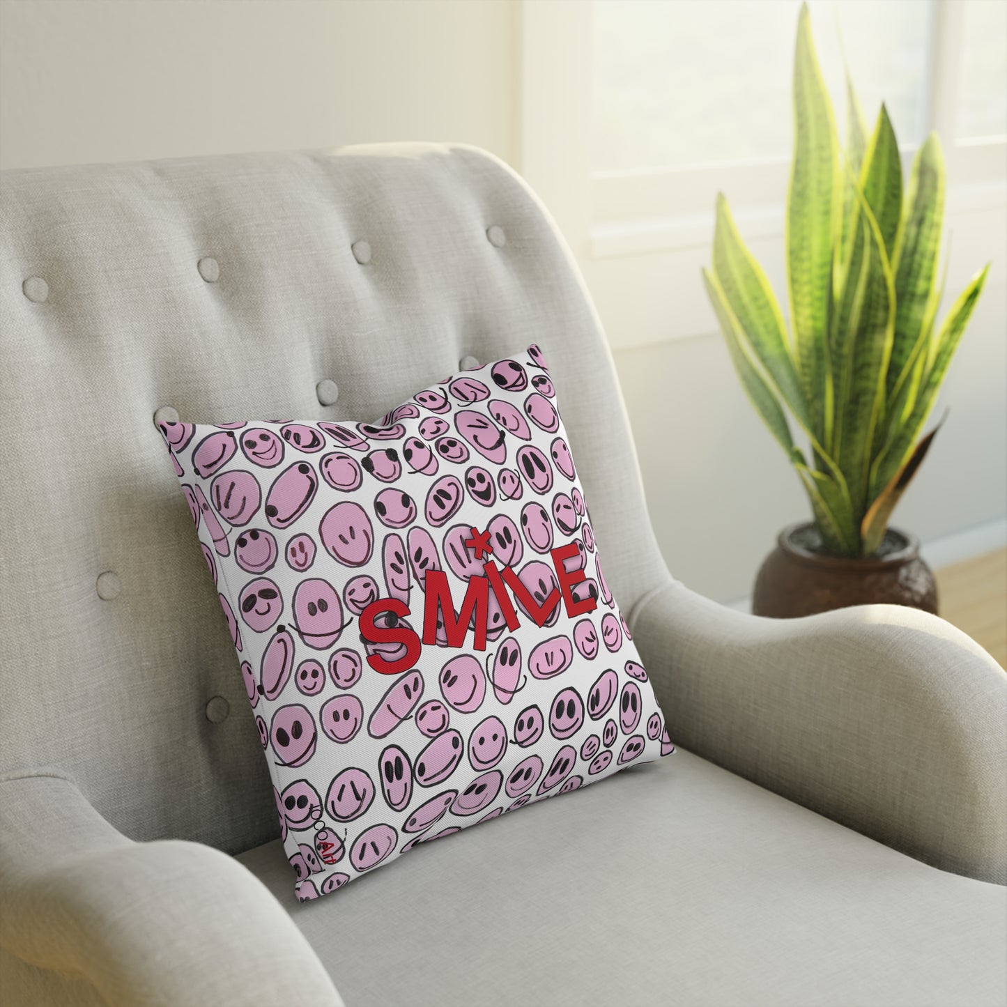 PINK SMILE - Cushion