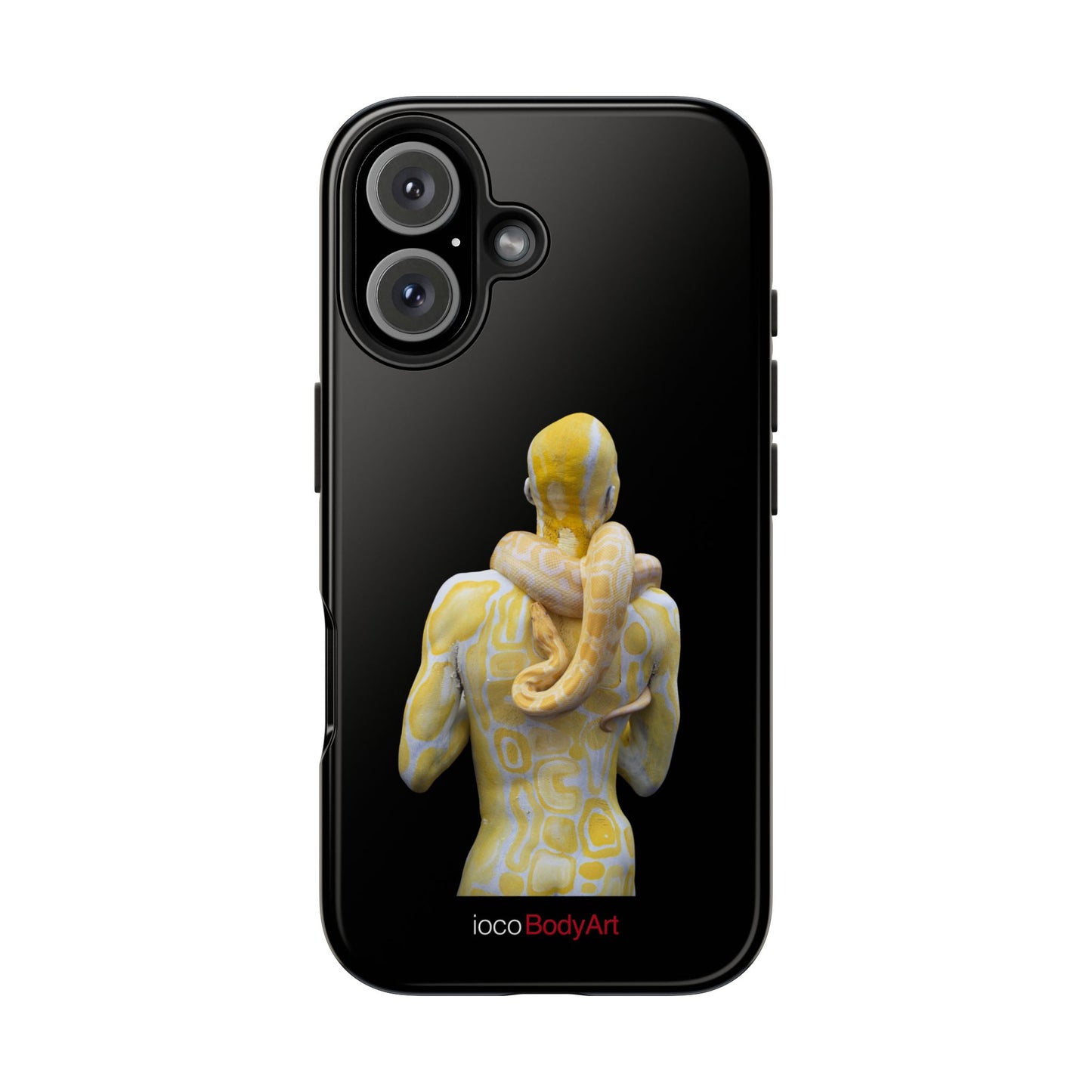 Albino Burmese Python - Tough Phone Cases