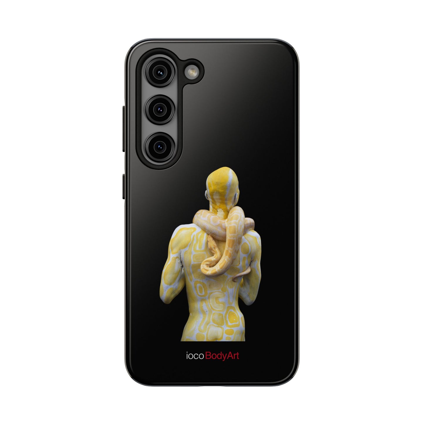 Albino Burmese Python - Tough Phone Cases
