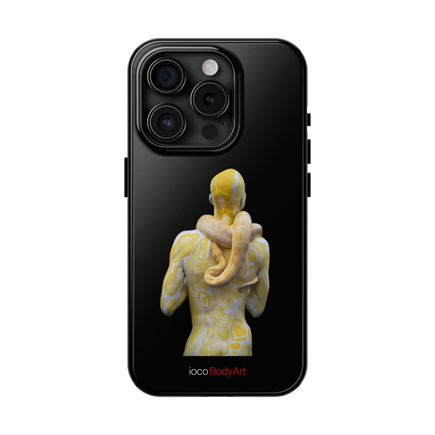 Albino Burmese Python - Tough Phone Cases
