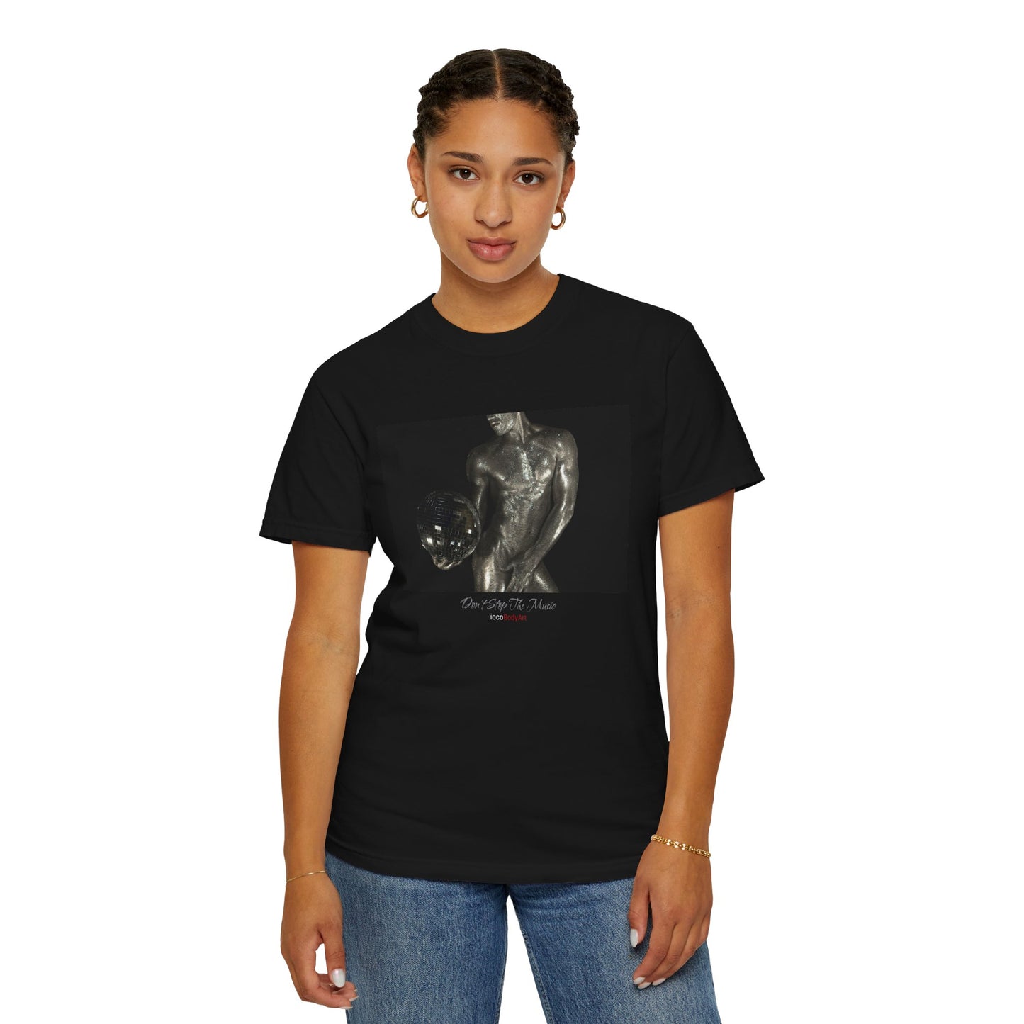 Don't Stop The Music - Women's Cotton Tee