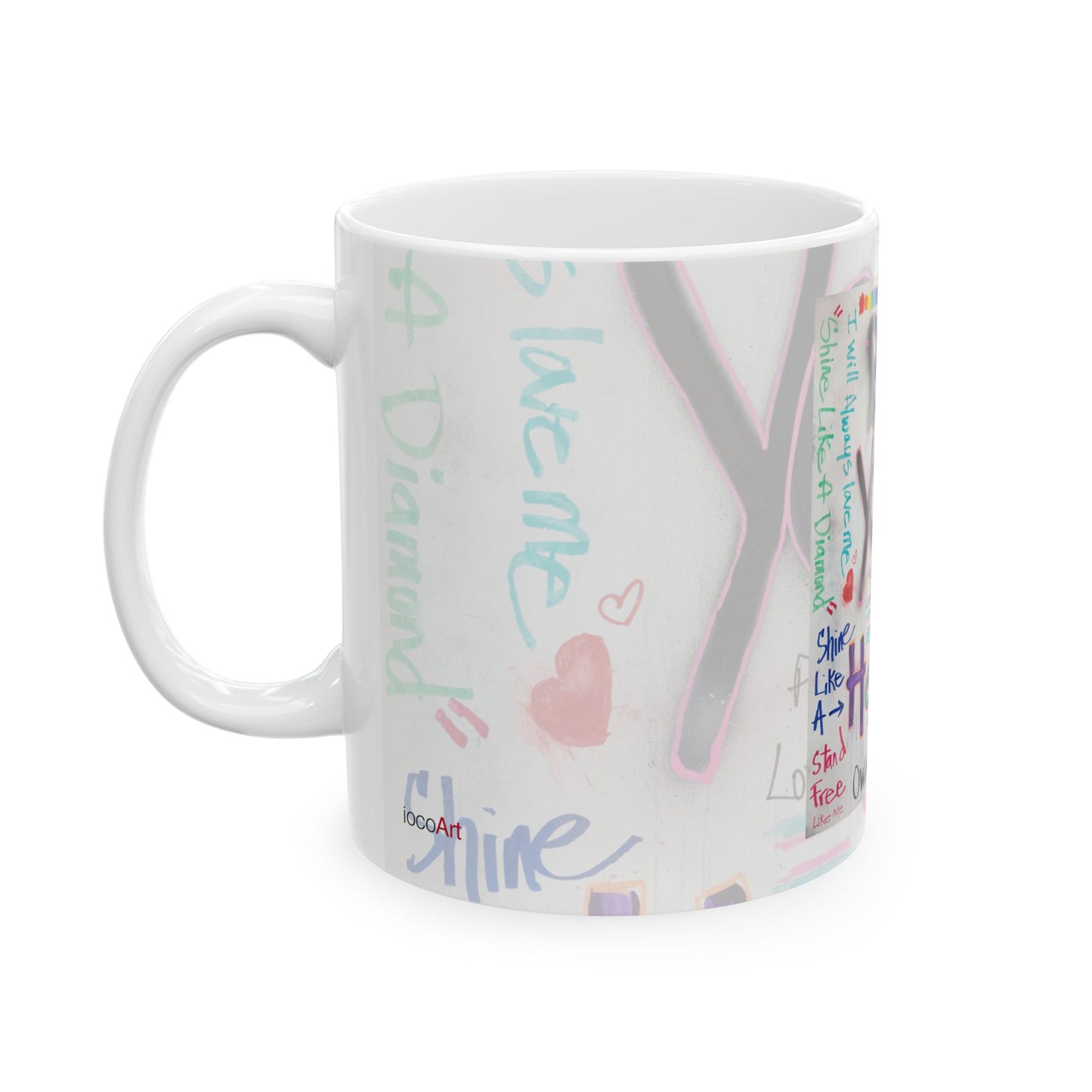 Be your own Hero - Ceramic Mug, (11oz, 15oz)