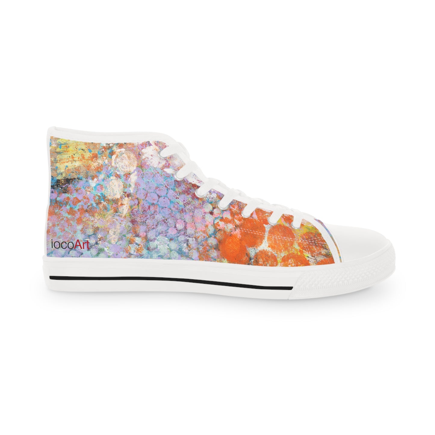 Flickering Sequins - Men's High Top Sneakers