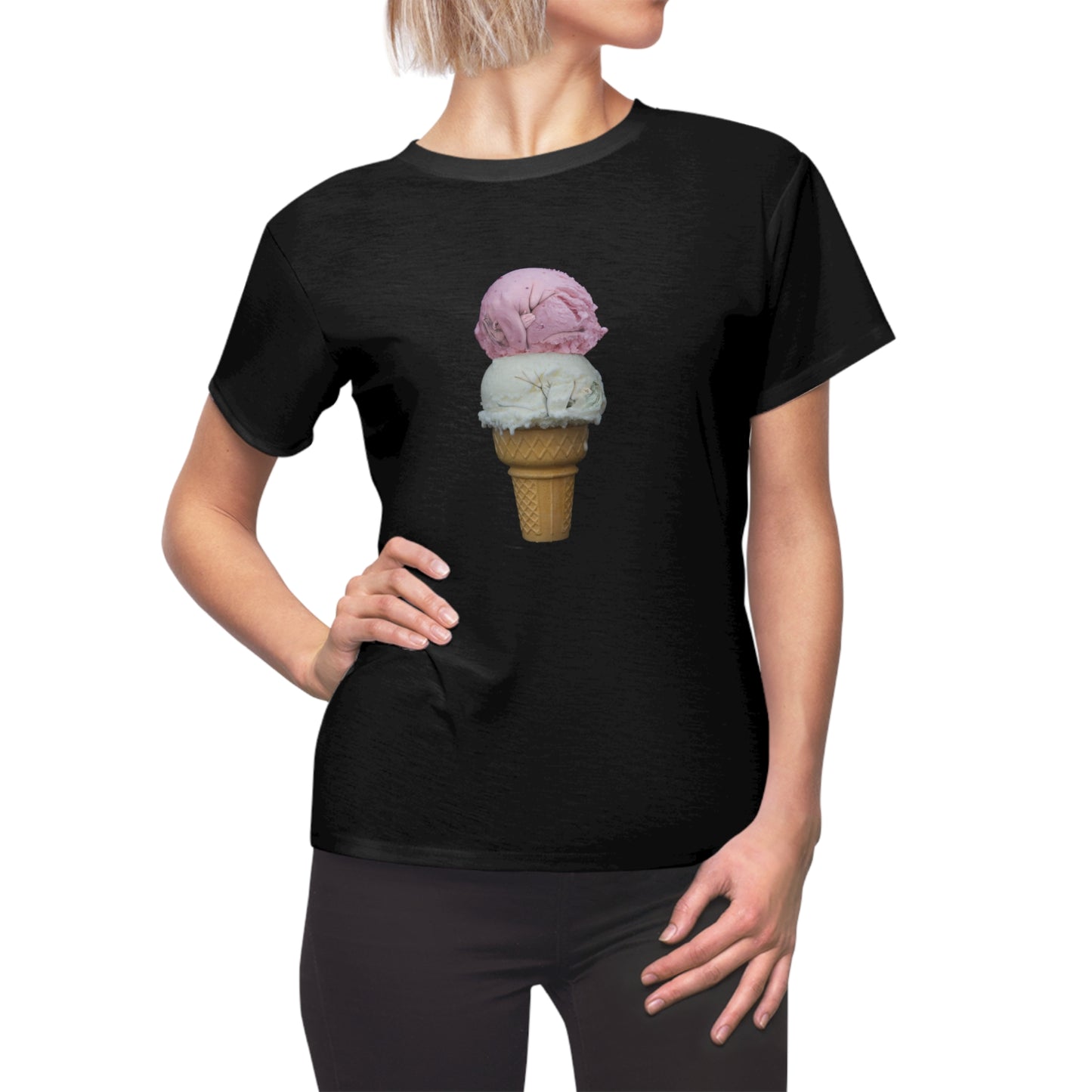 Strawberry Vanilla - Women's Cut & Sew Tee