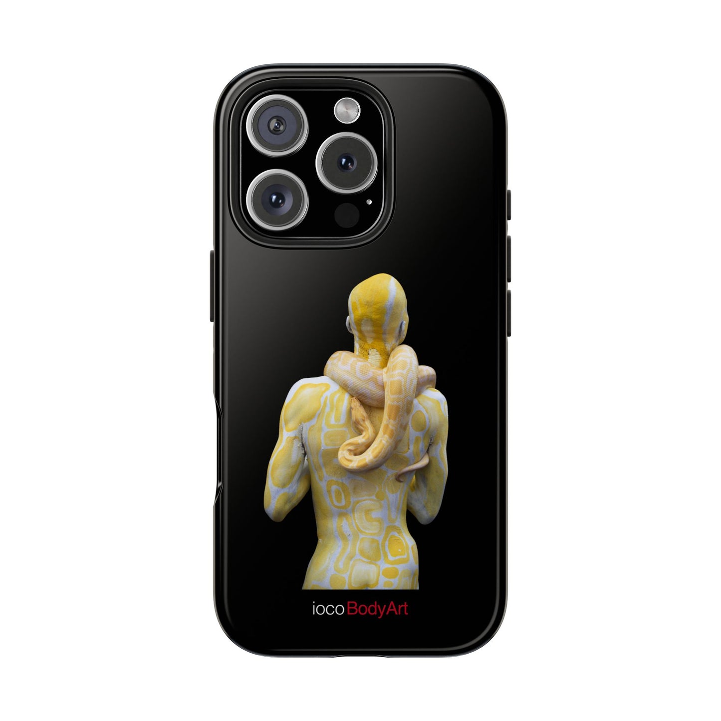 Albino Burmese Python - Tough Phone Cases
