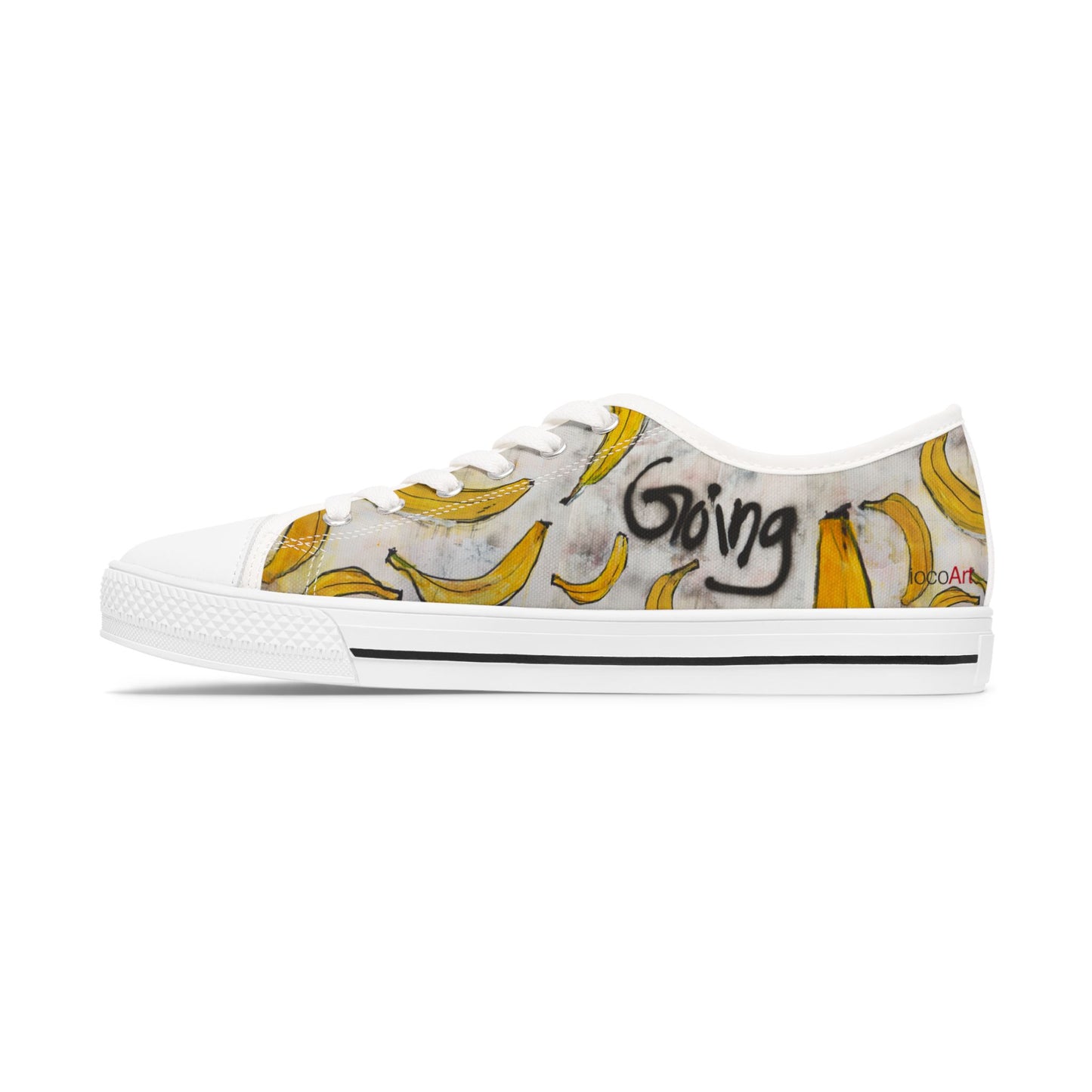 Going Bananas - Women's Low Top Sneakers