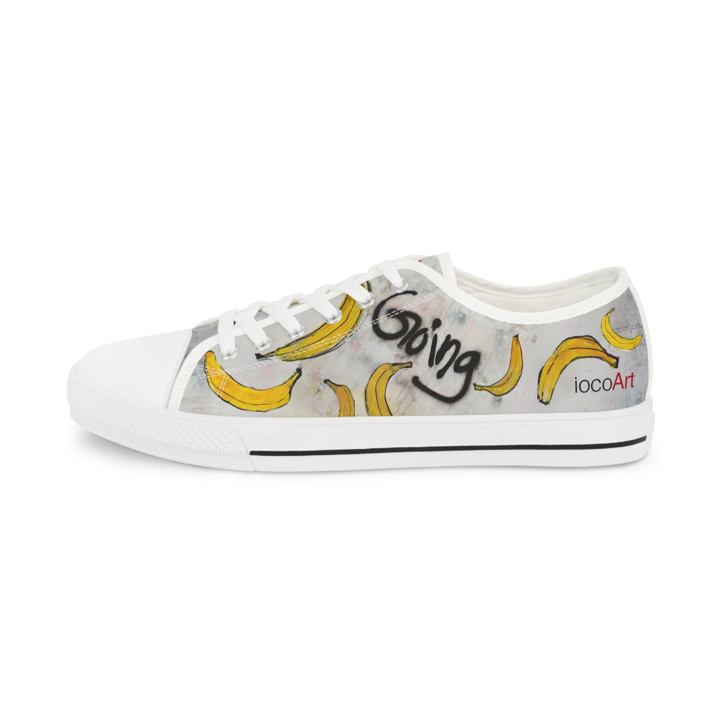 Going Bananas - Men's Low Top Sneakers