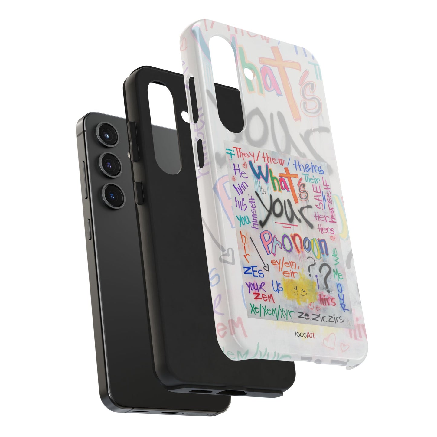 What's your Pronoun - Tough Phone Cases