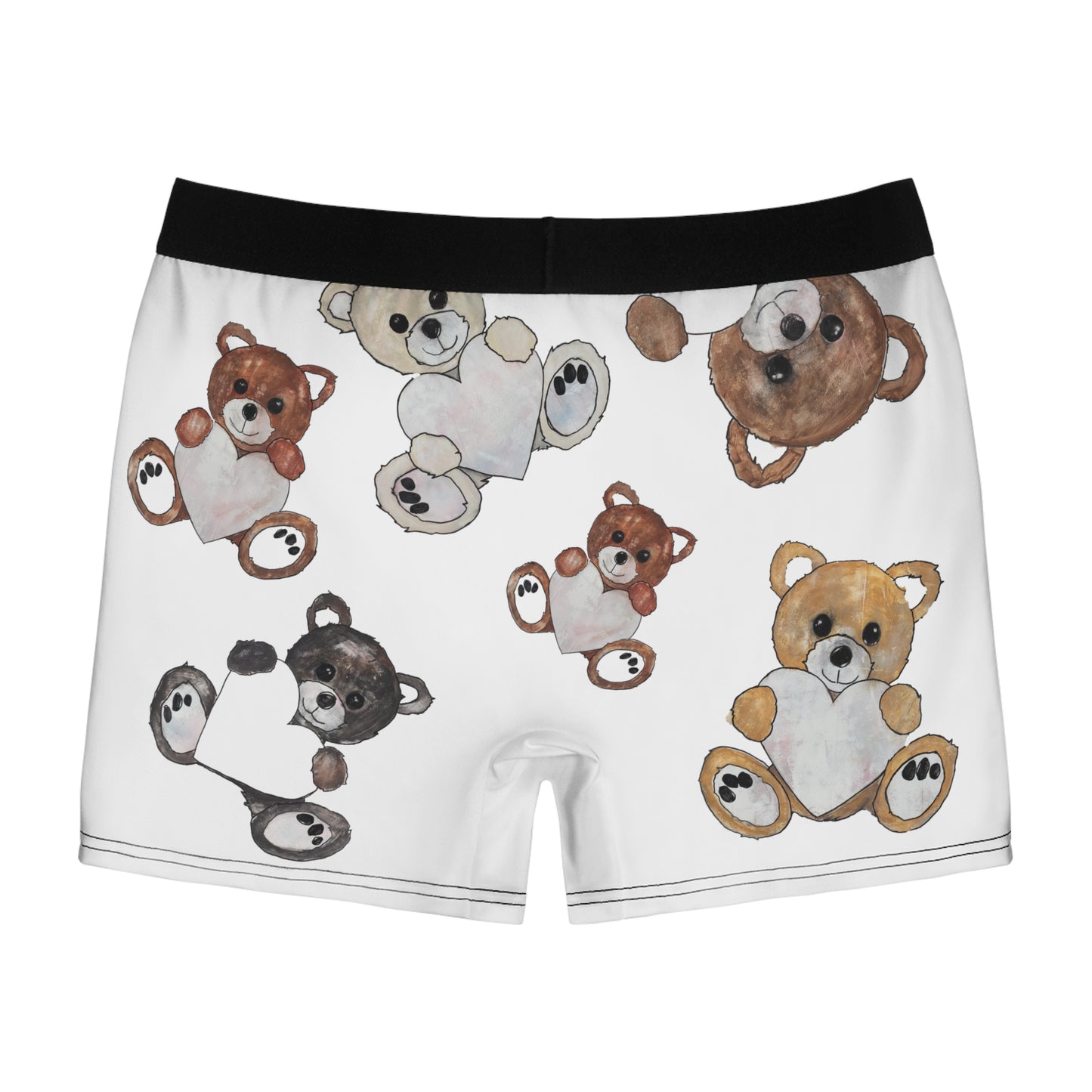 Teddy Bear Hearts - Men's Boxer Briefs