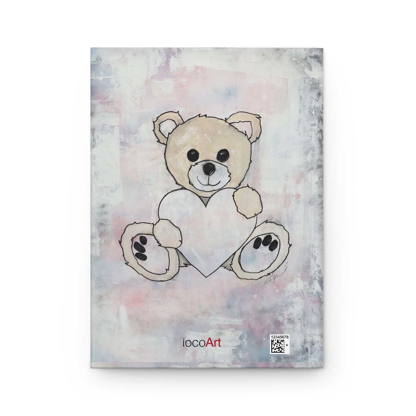 Teddy Bear, Blonde - Hardcover Journal