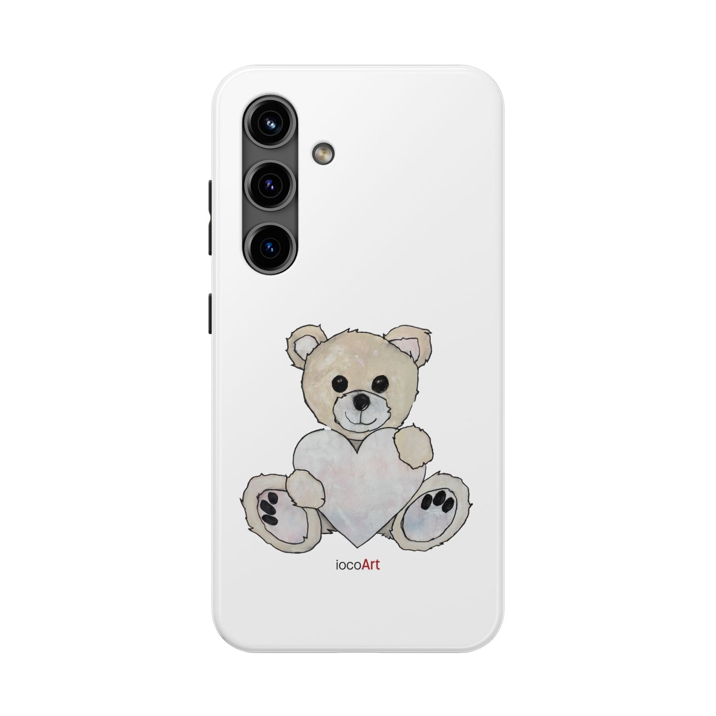 Teddy Bear, Blonde - Tough Phone Cases