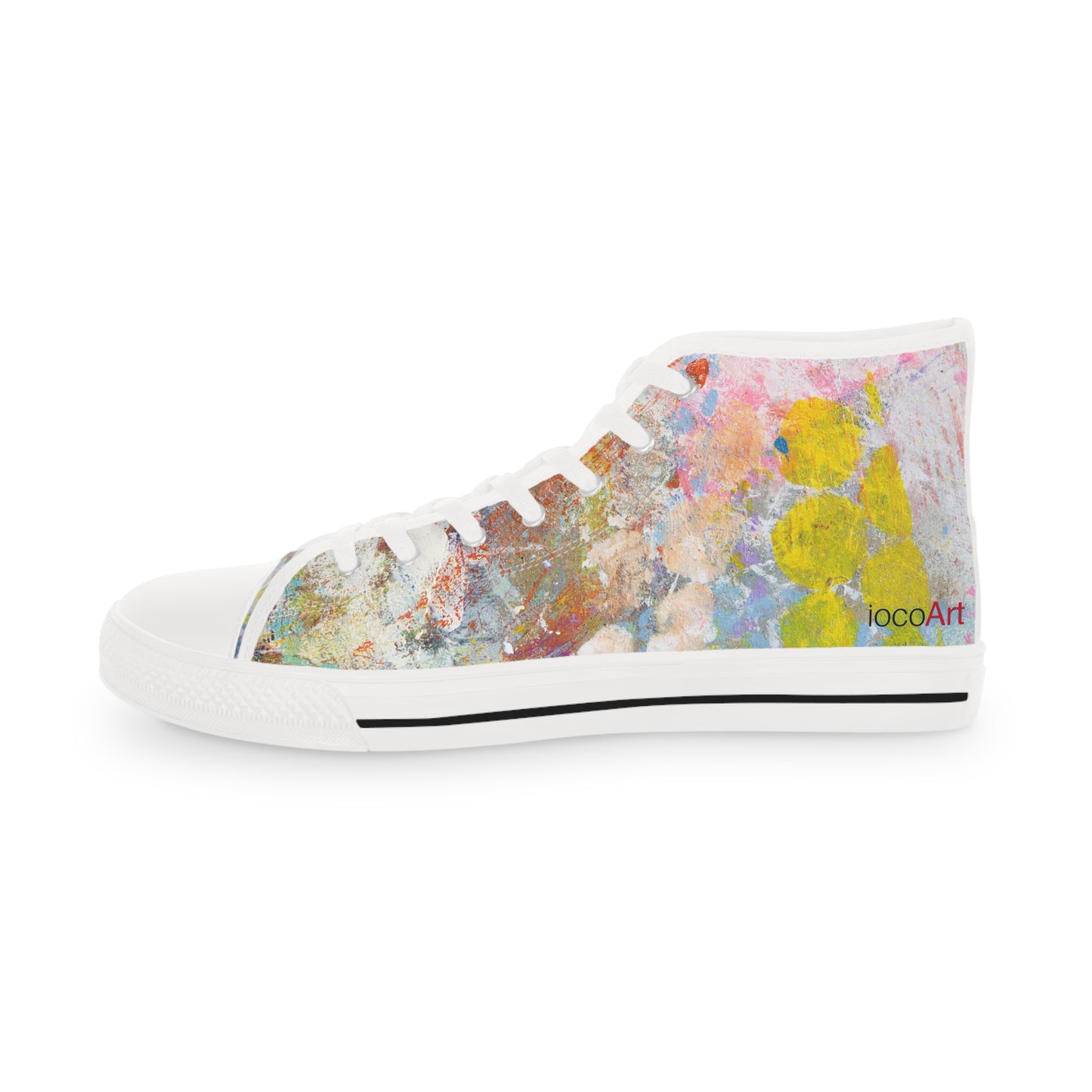 Flickering Sequins - Men's High Top Sneakers