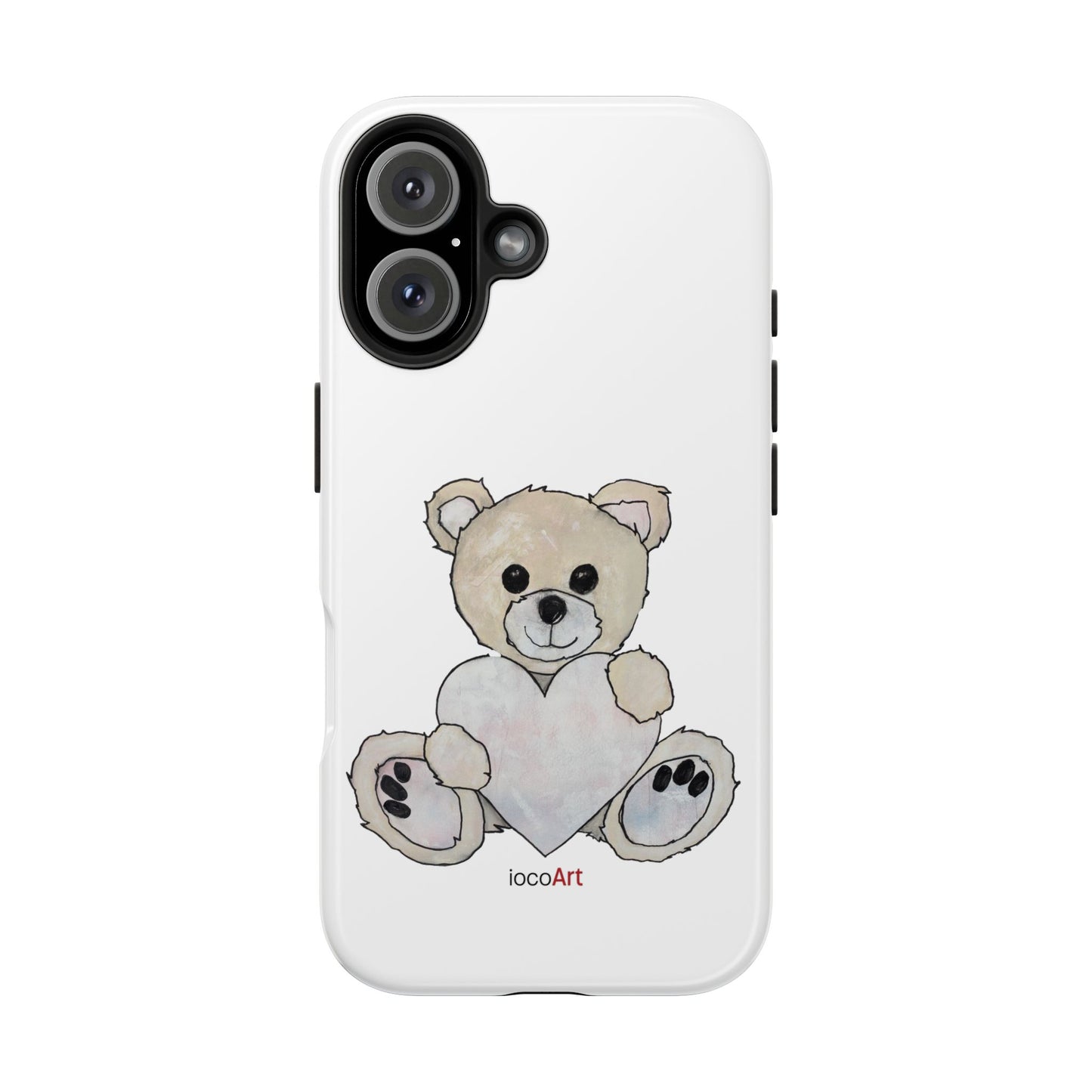 Teddy Bear, Blonde - Tough Phone Cases