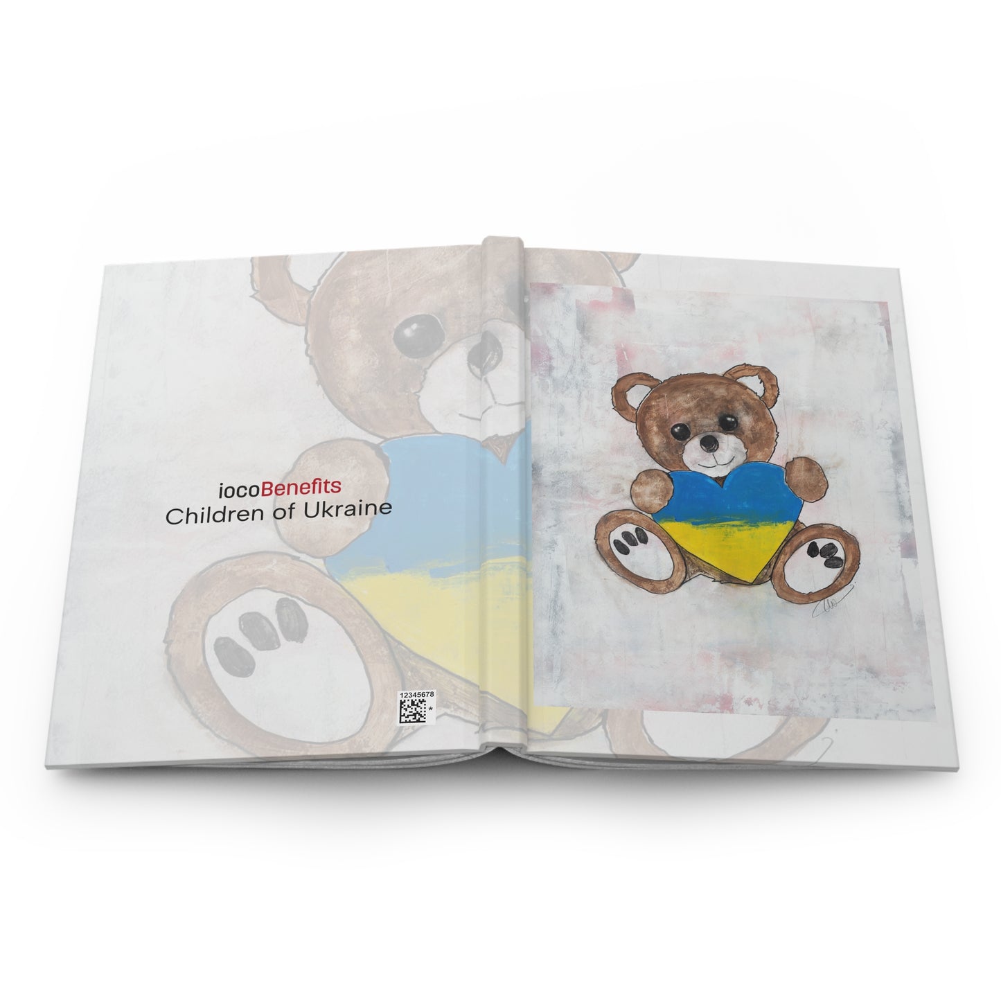 Teddy Bear Brown, Ukraine Heart - Journal