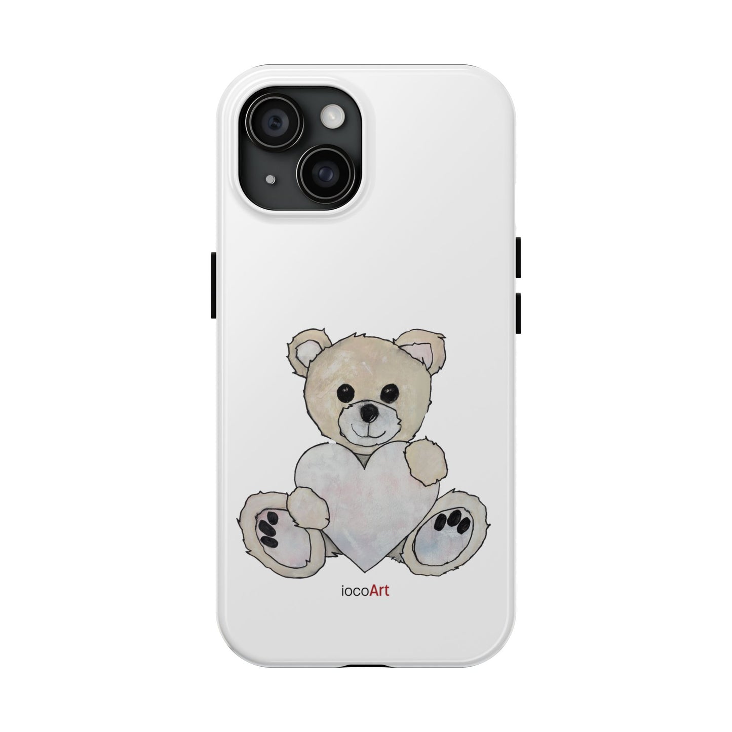 Teddy Bear, Blonde - Tough Phone Cases