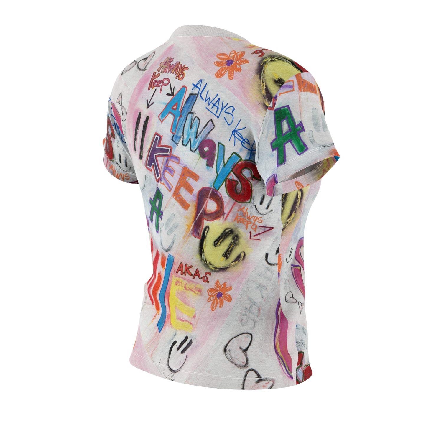 Always Keep A SMILE - Women's Cut & Sew Tee