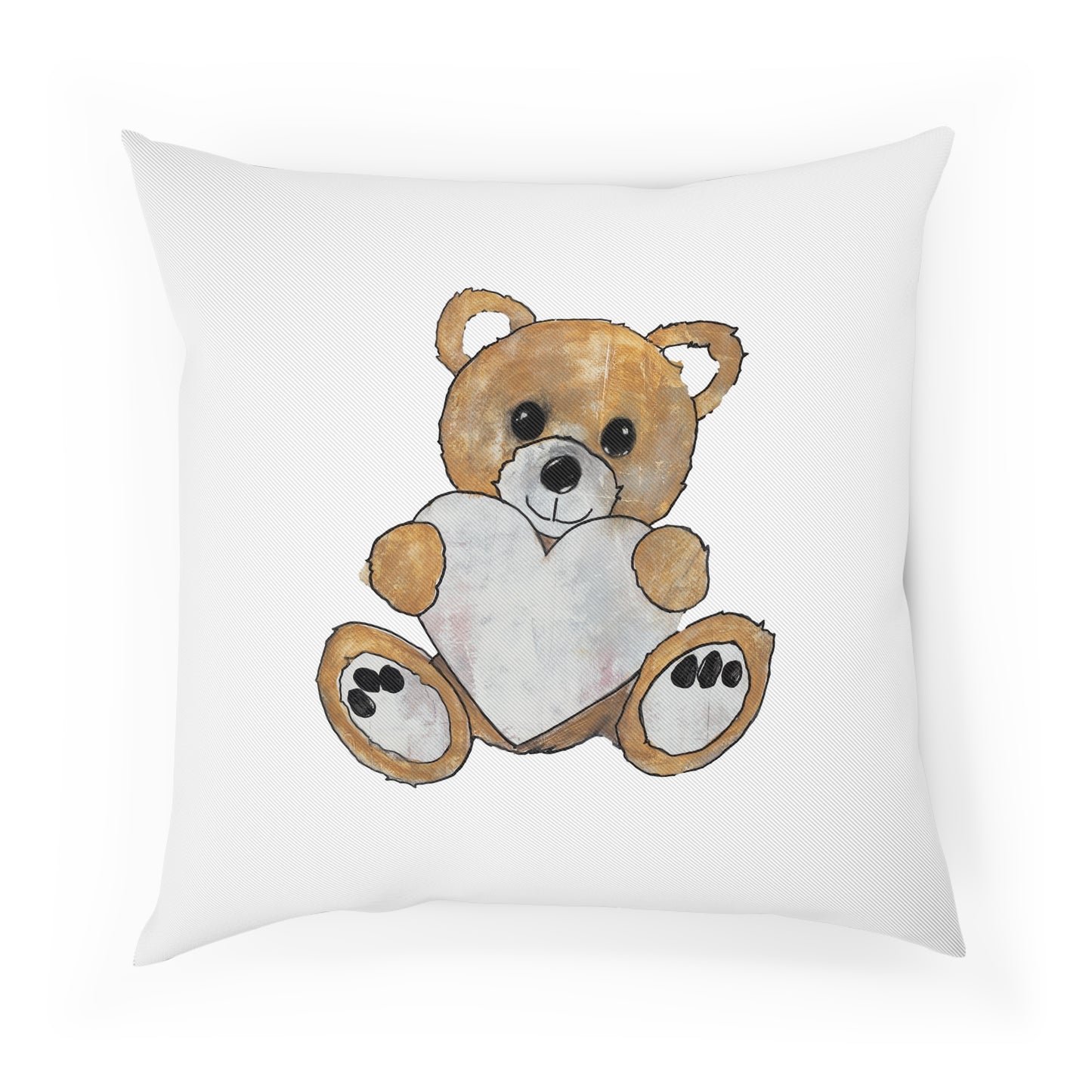 Teddy Bear, Golden - Cushion