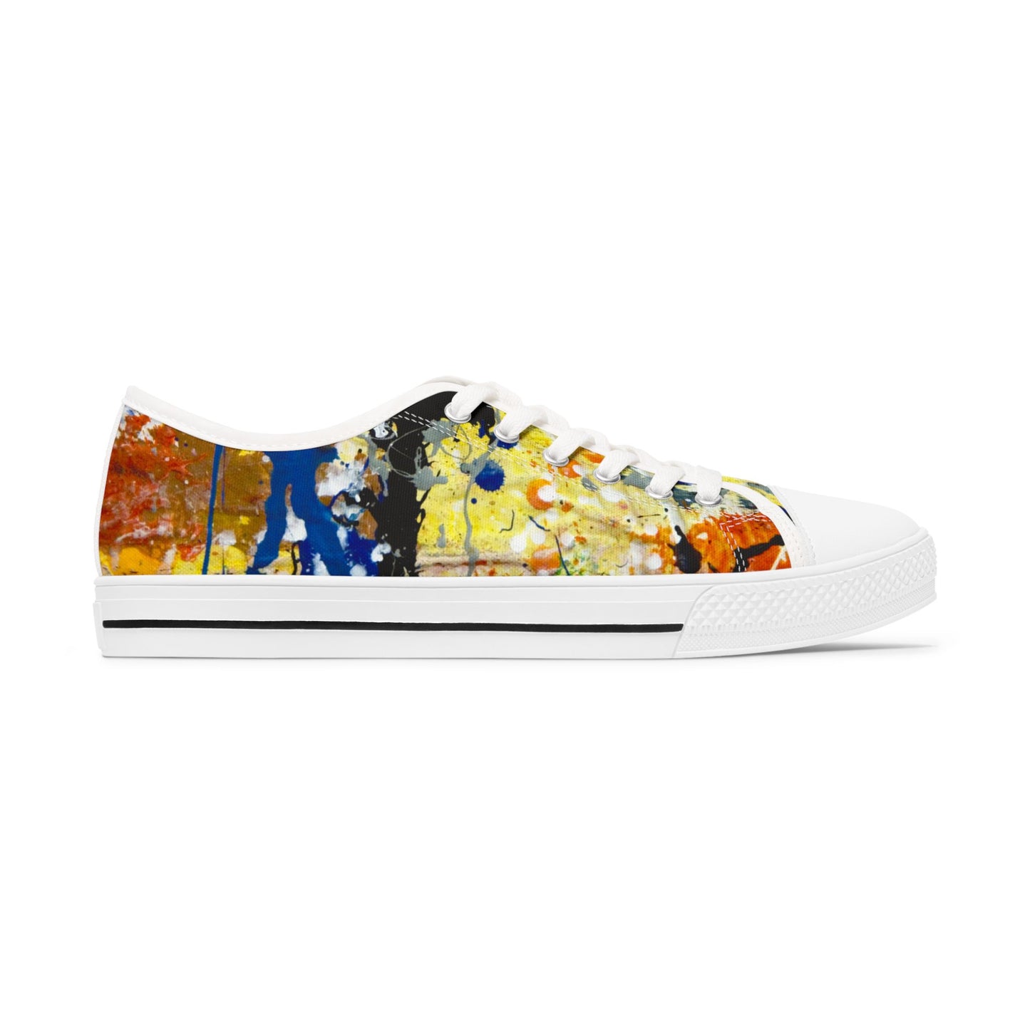 Wish Blue - Women's Low Top Sneakers