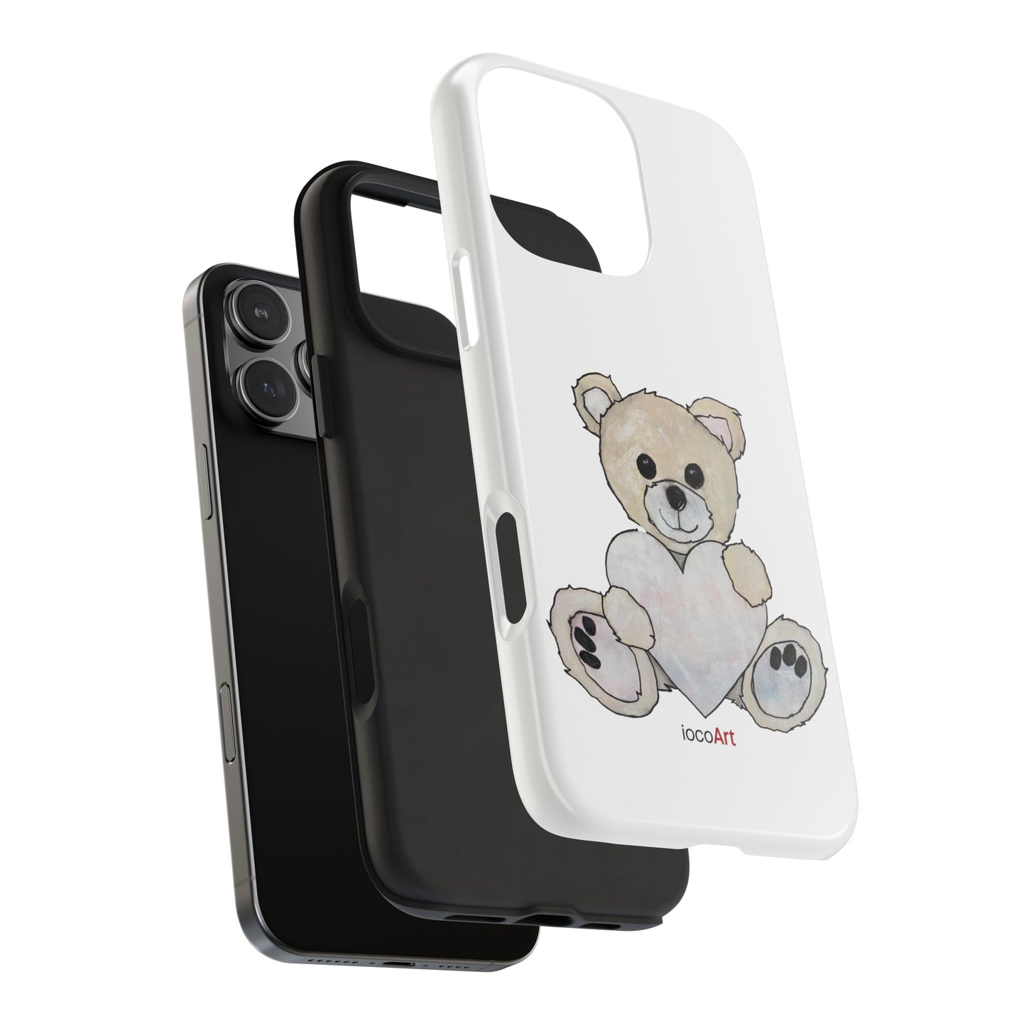 Teddy Bear, Blonde - Tough Phone Cases